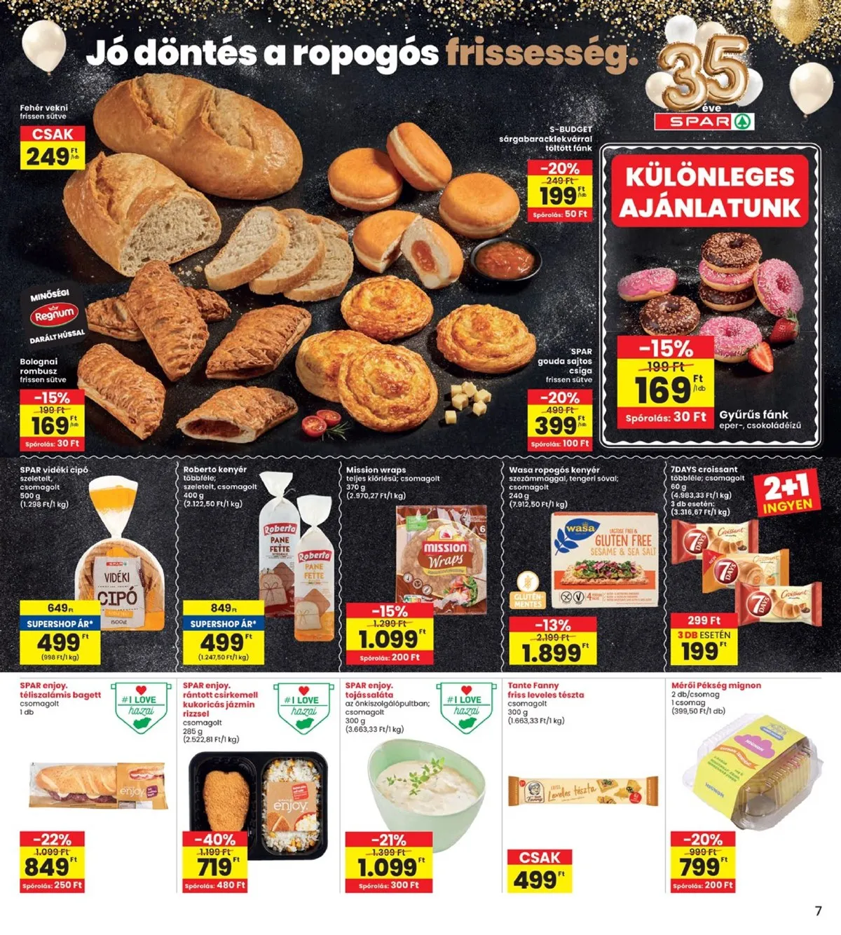 Interspar akciós újság 01.29–02.04 – 7. oldal