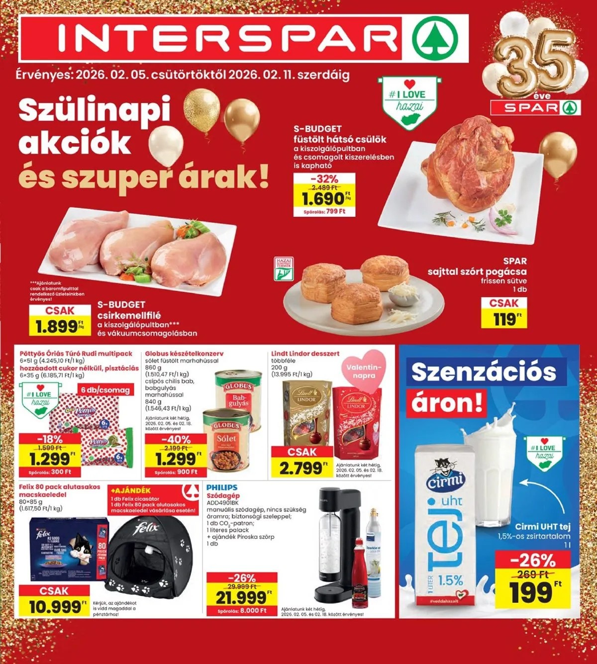 Interspar akciós újság 02.05–02.11