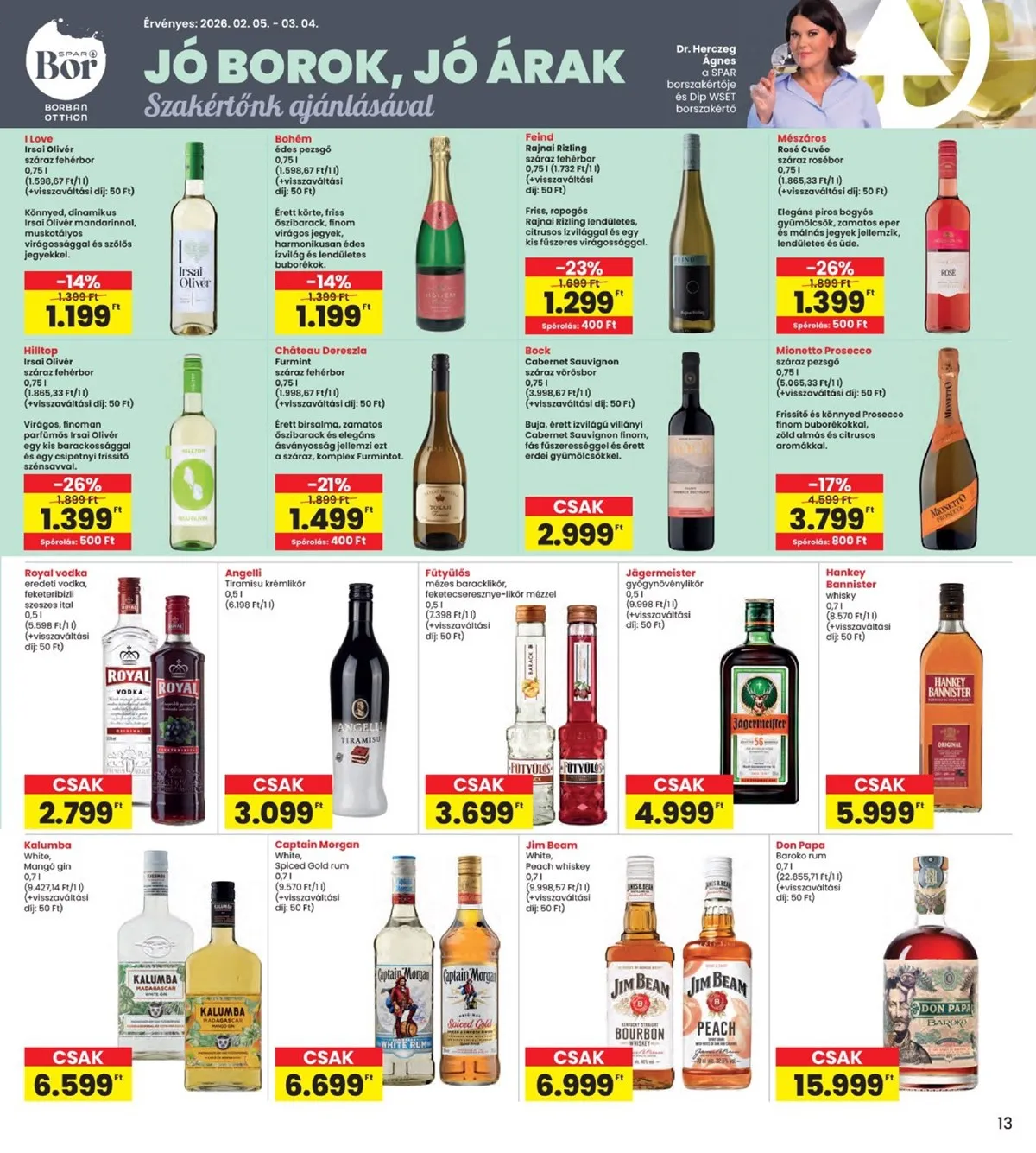 Interspar akciós újság 02.05–02.11 – 13. oldal