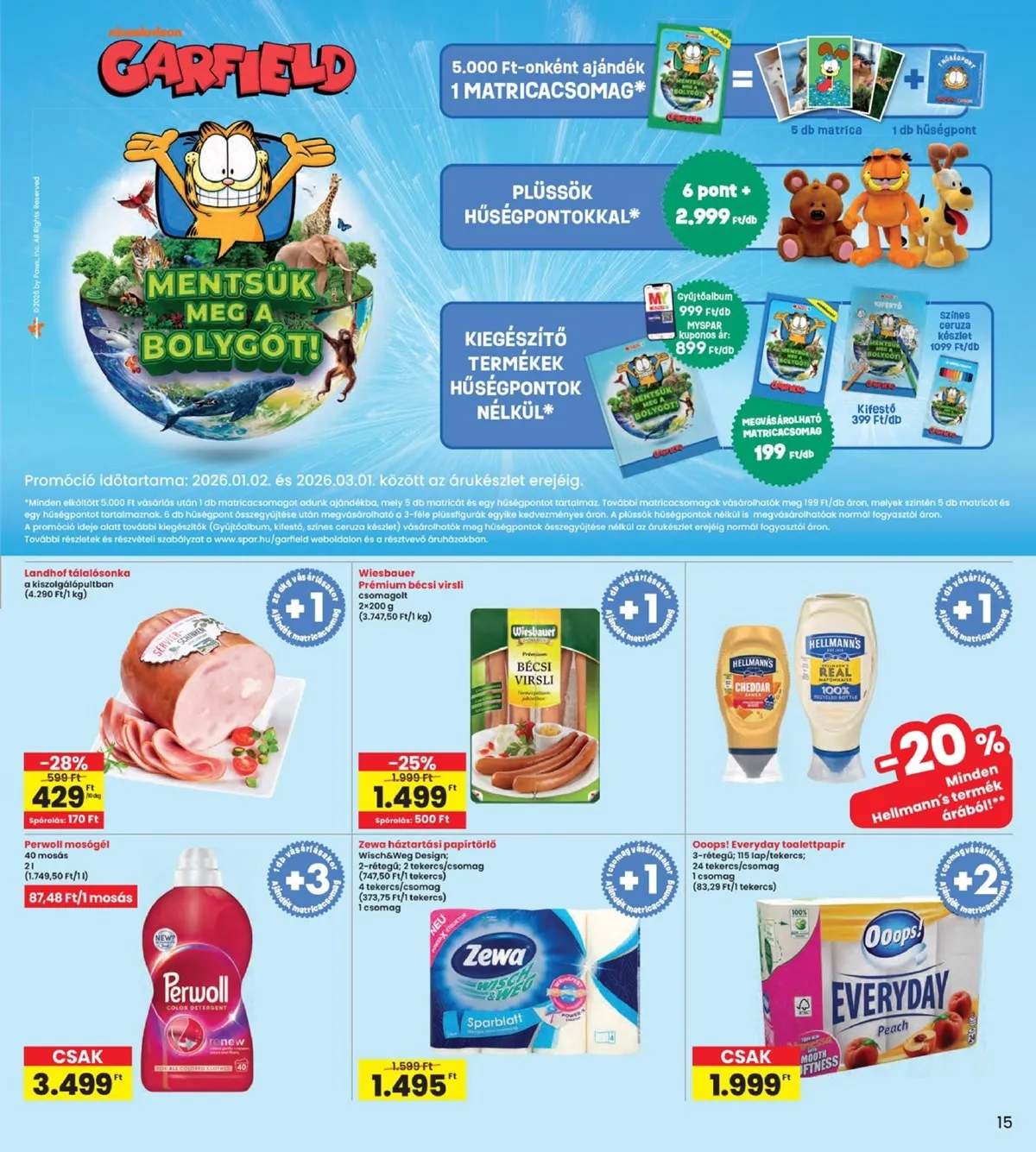 Interspar akciós újság 02.05–02.11 – 15. oldal