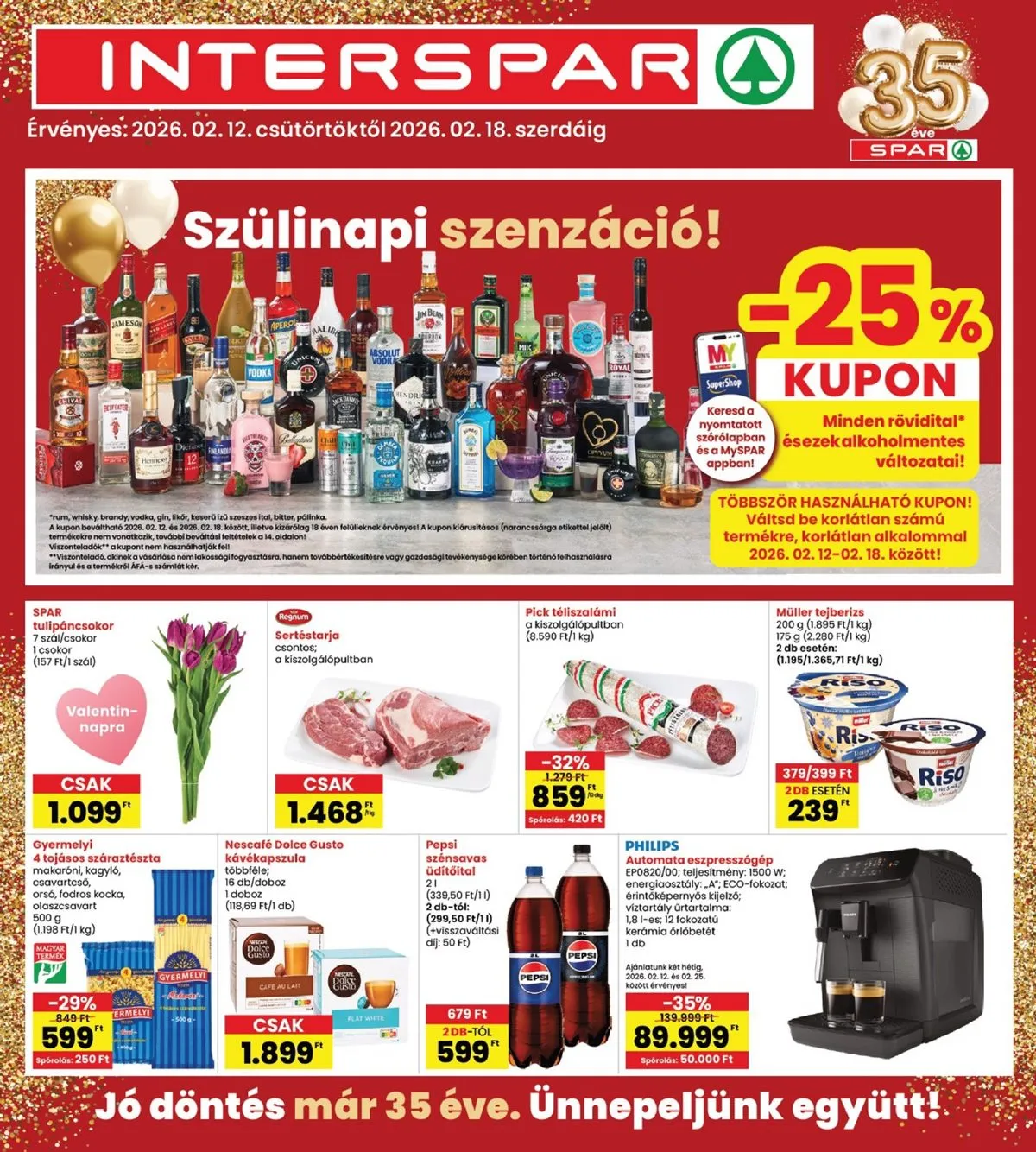 Interspar akciós újság 02.12–02.18