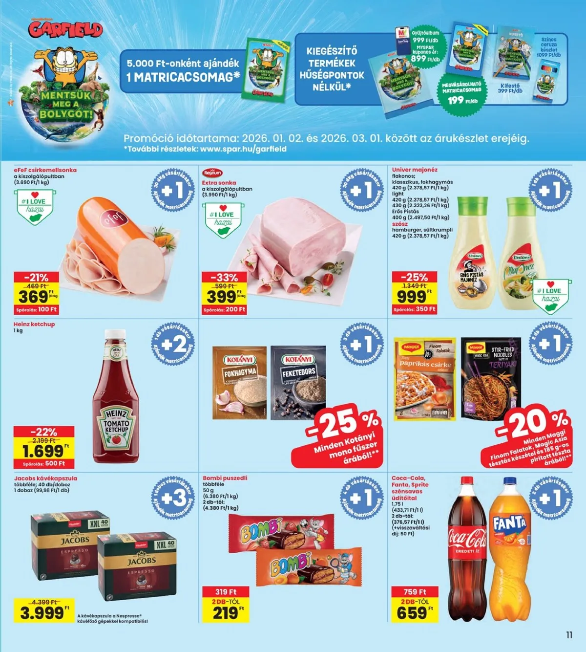 Interspar akciós újság 02.12–02.18 – 11. oldal