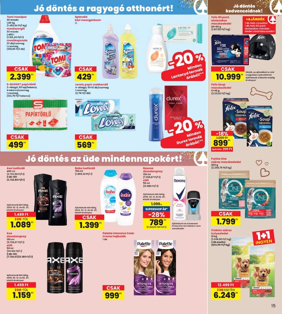 Interspar akciós újság 02.12–02.18 – 15. oldal