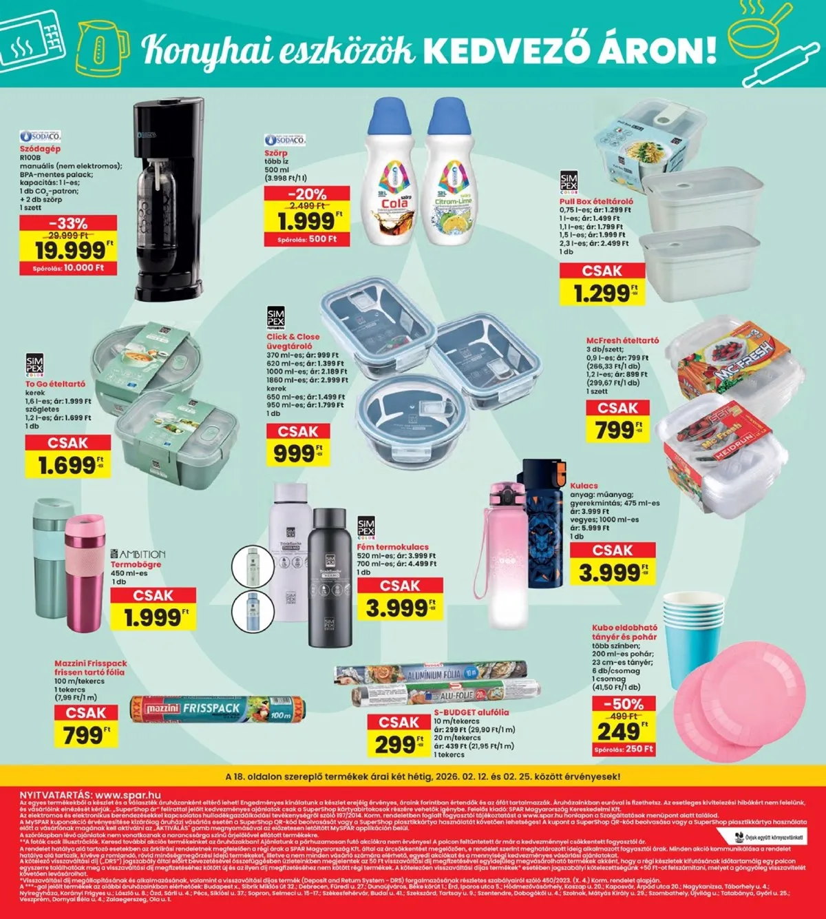 Interspar akciós újság 02.12–02.18 – 18. oldal