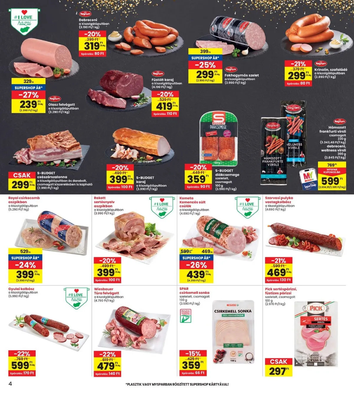 Interspar akciós újság 02.12–02.18 – 4. oldal