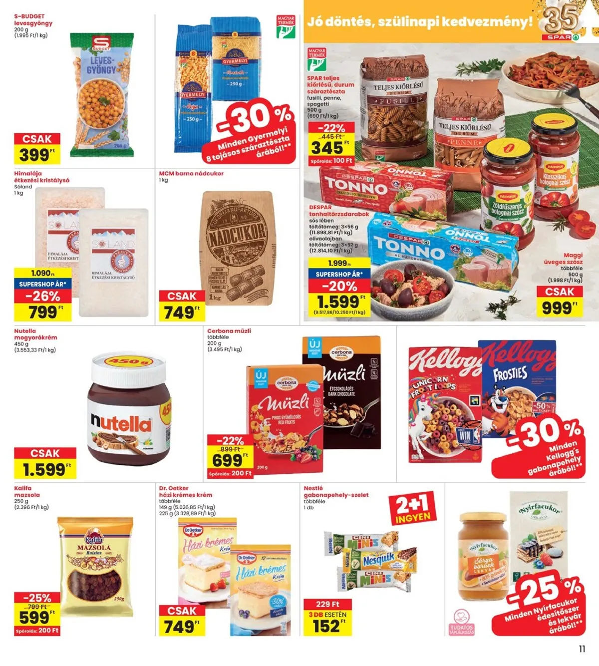 Interspar akciós újság 02.19–02.25 – 11. oldal