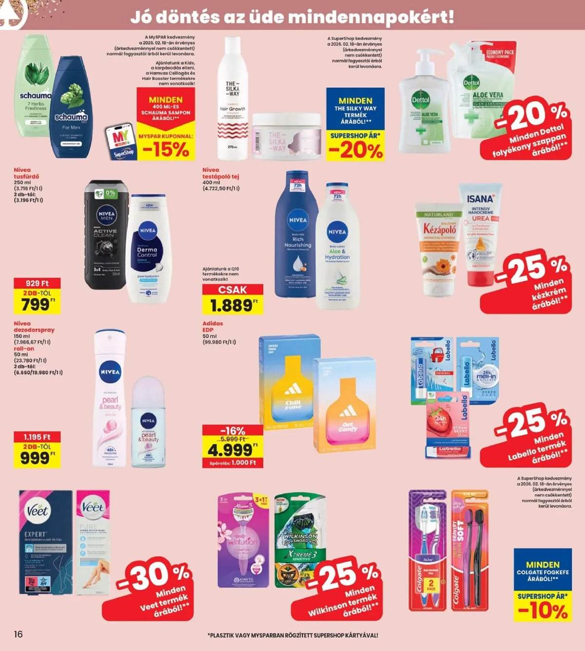 Interspar akciós újság 02.19–02.25 – 16. oldal