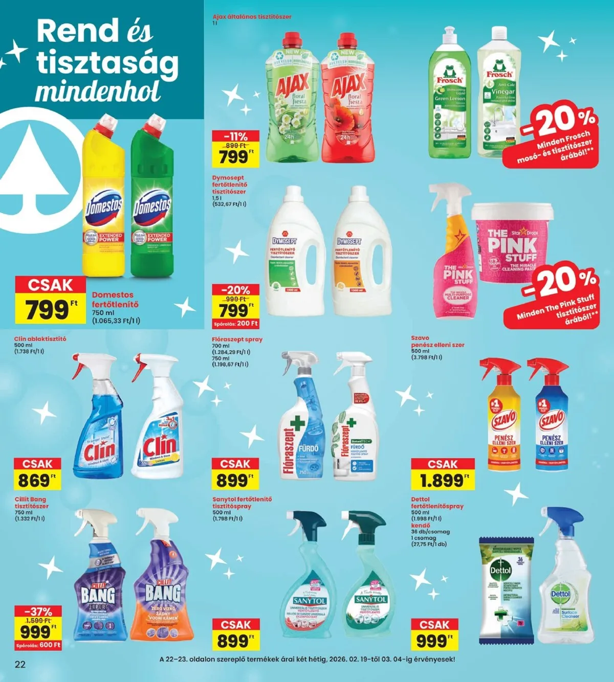 Interspar akciós újság 02.19–02.25 – 22. oldal