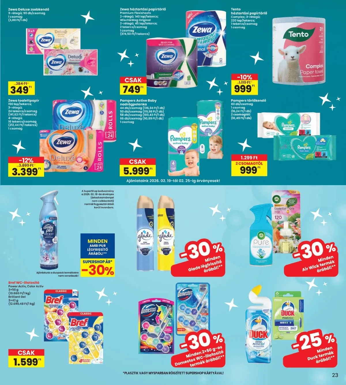 Interspar akciós újság 02.19–02.25 – 23. oldal