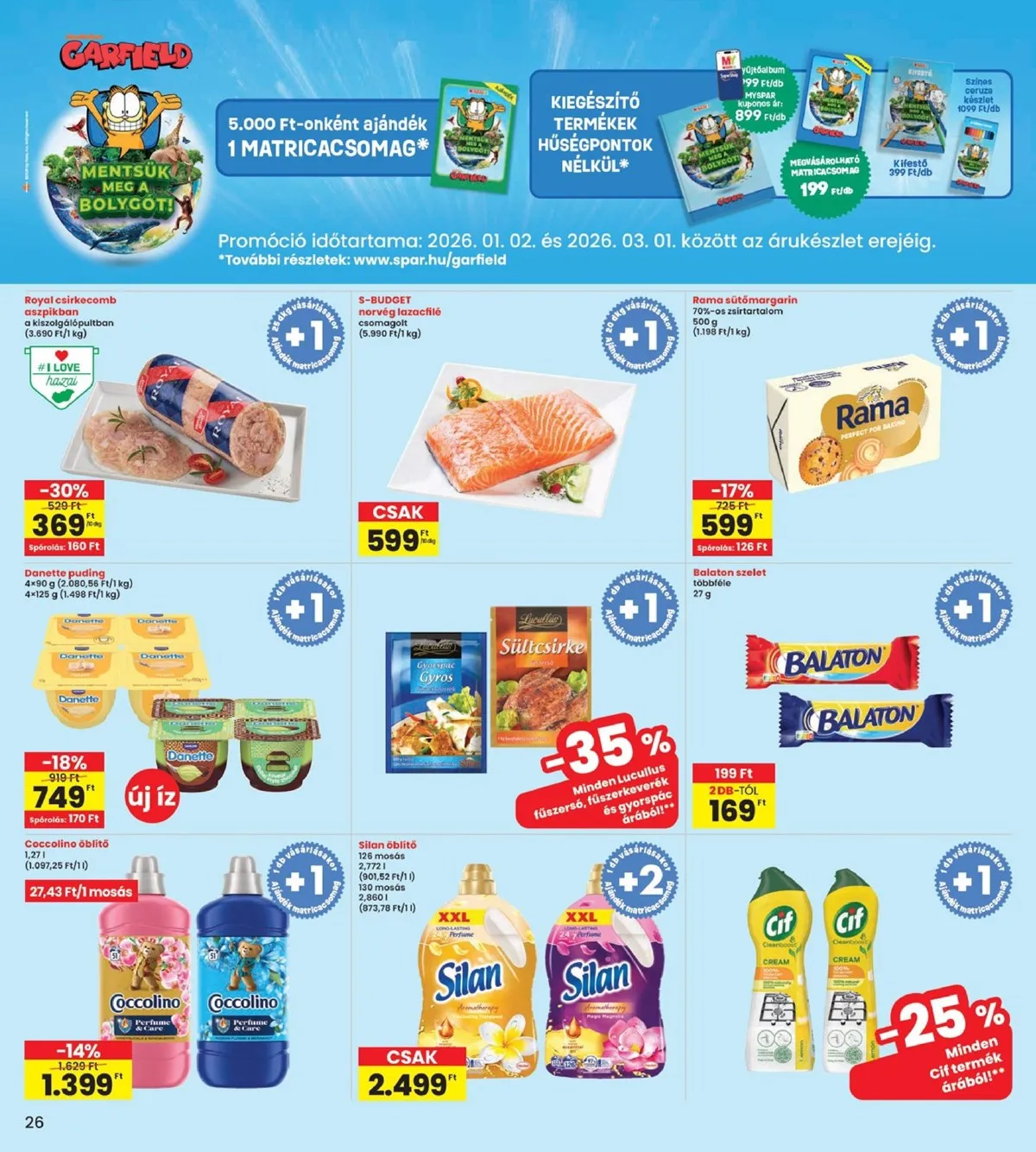 Interspar akciós újság 02.19–02.25 – 26. oldal