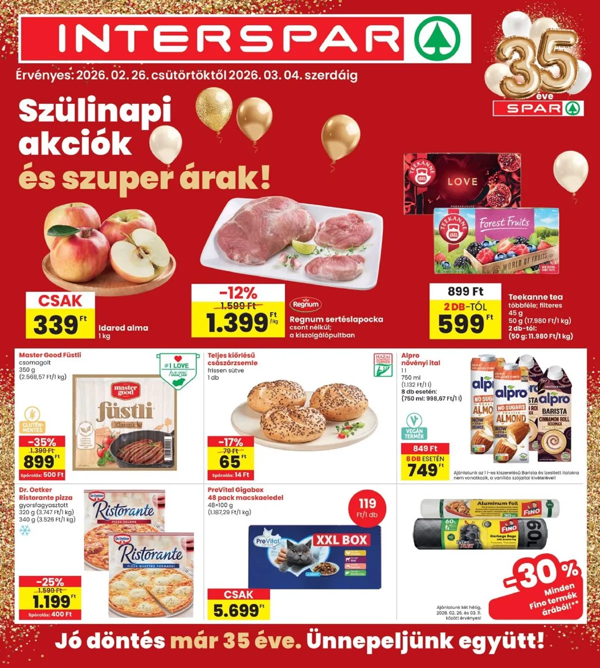 Interspar akciós újság 02.26–03.04