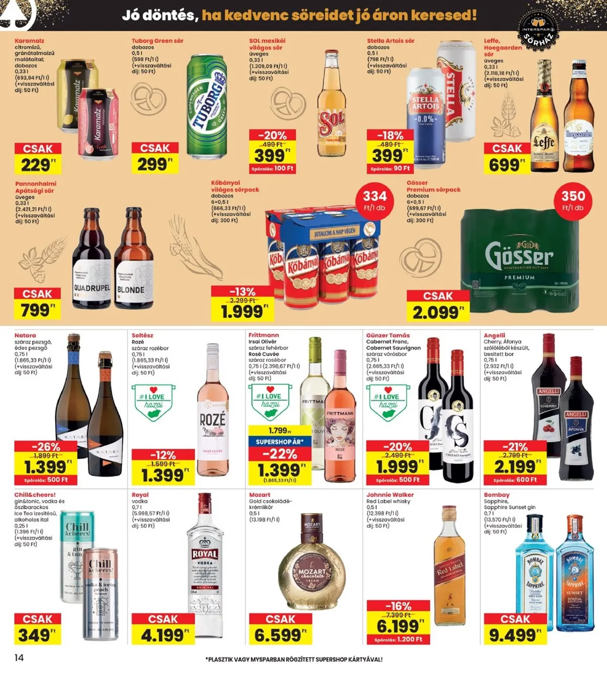 Interspar akciós újság 02.26–03.04 – 14. oldal