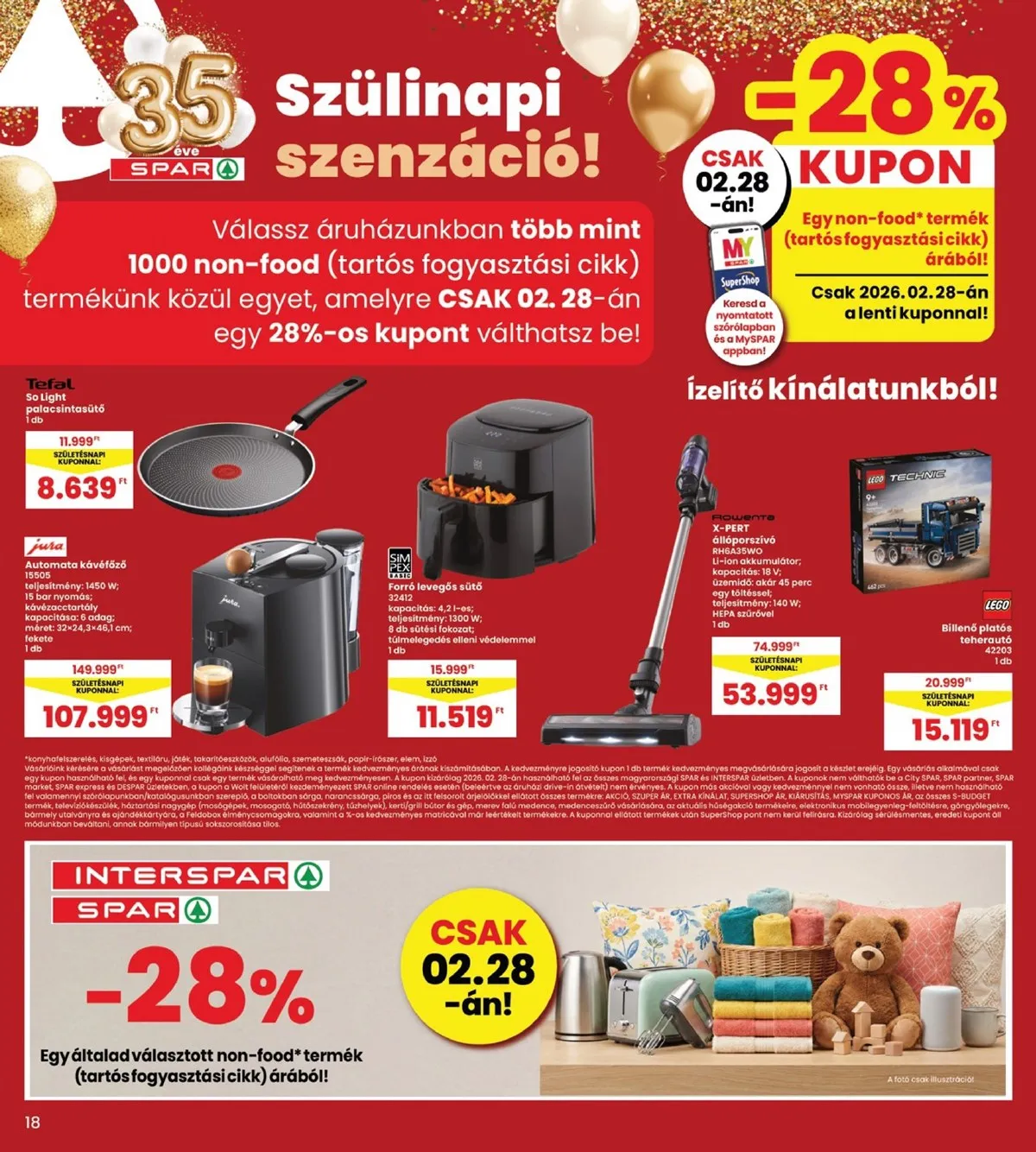 Interspar akciós újság 02.26–03.04 – 18. oldal