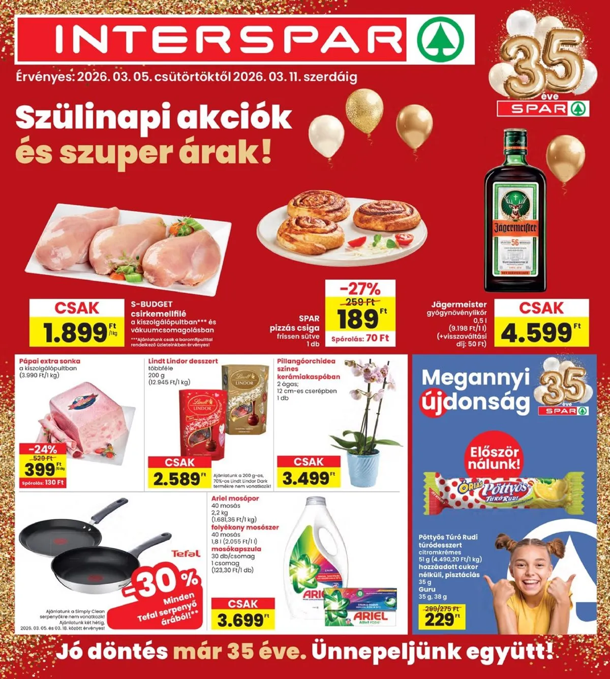 Interspar akciós újság 03.05–03.11
