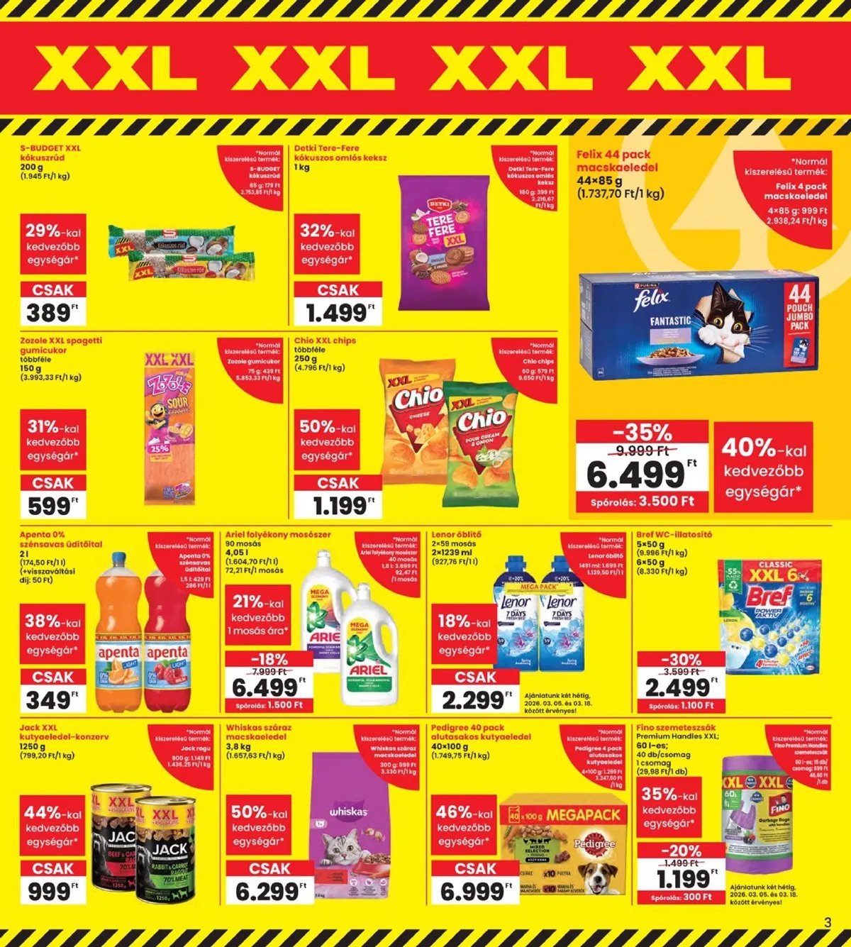 Interspar akciós újság 03.05–03.11 – 3. oldal