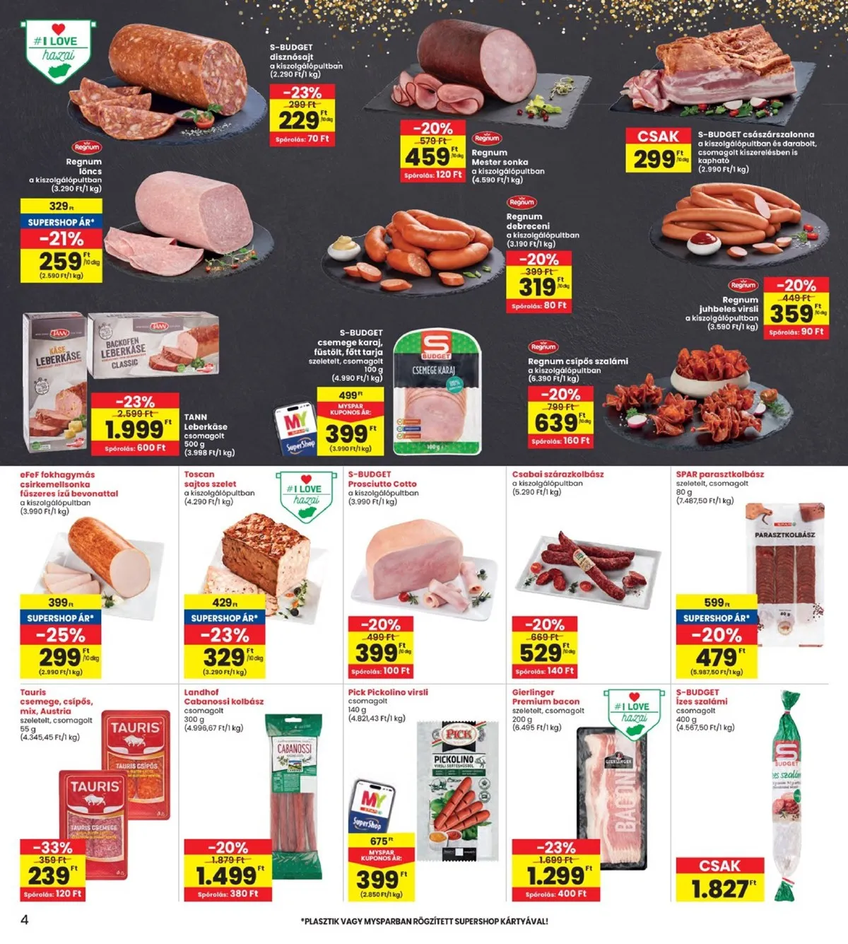 Interspar akciós újság 03.05–03.11 – 4. oldal