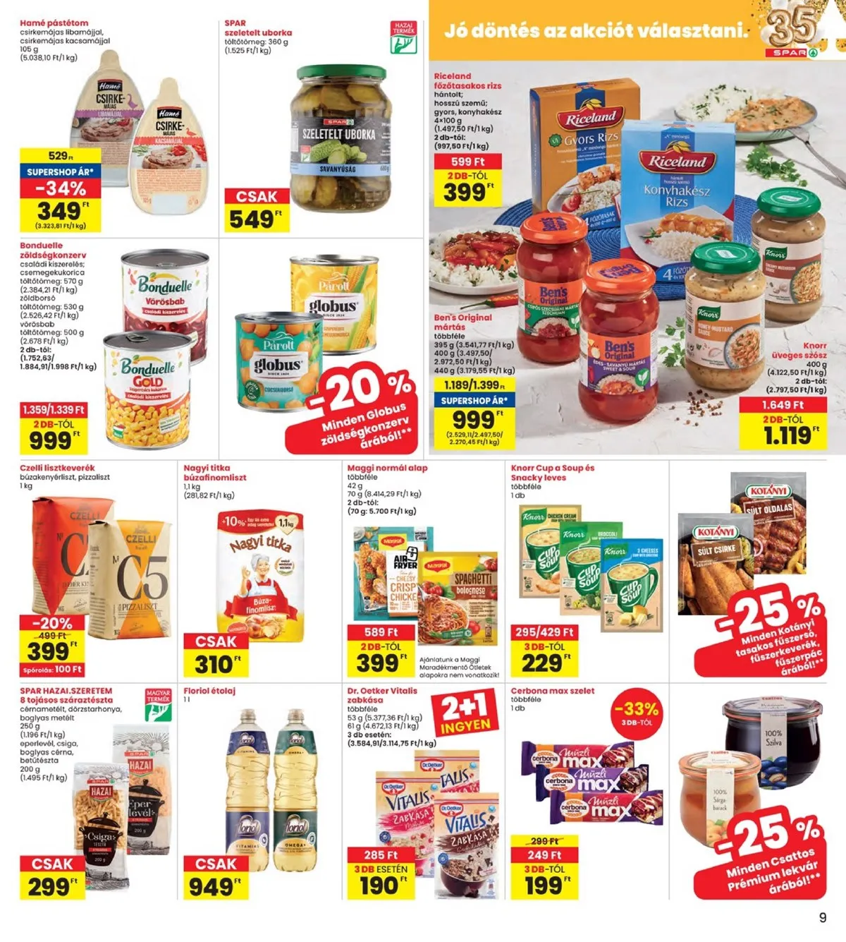 Interspar akciós újság 03.05–03.11 – 9. oldal