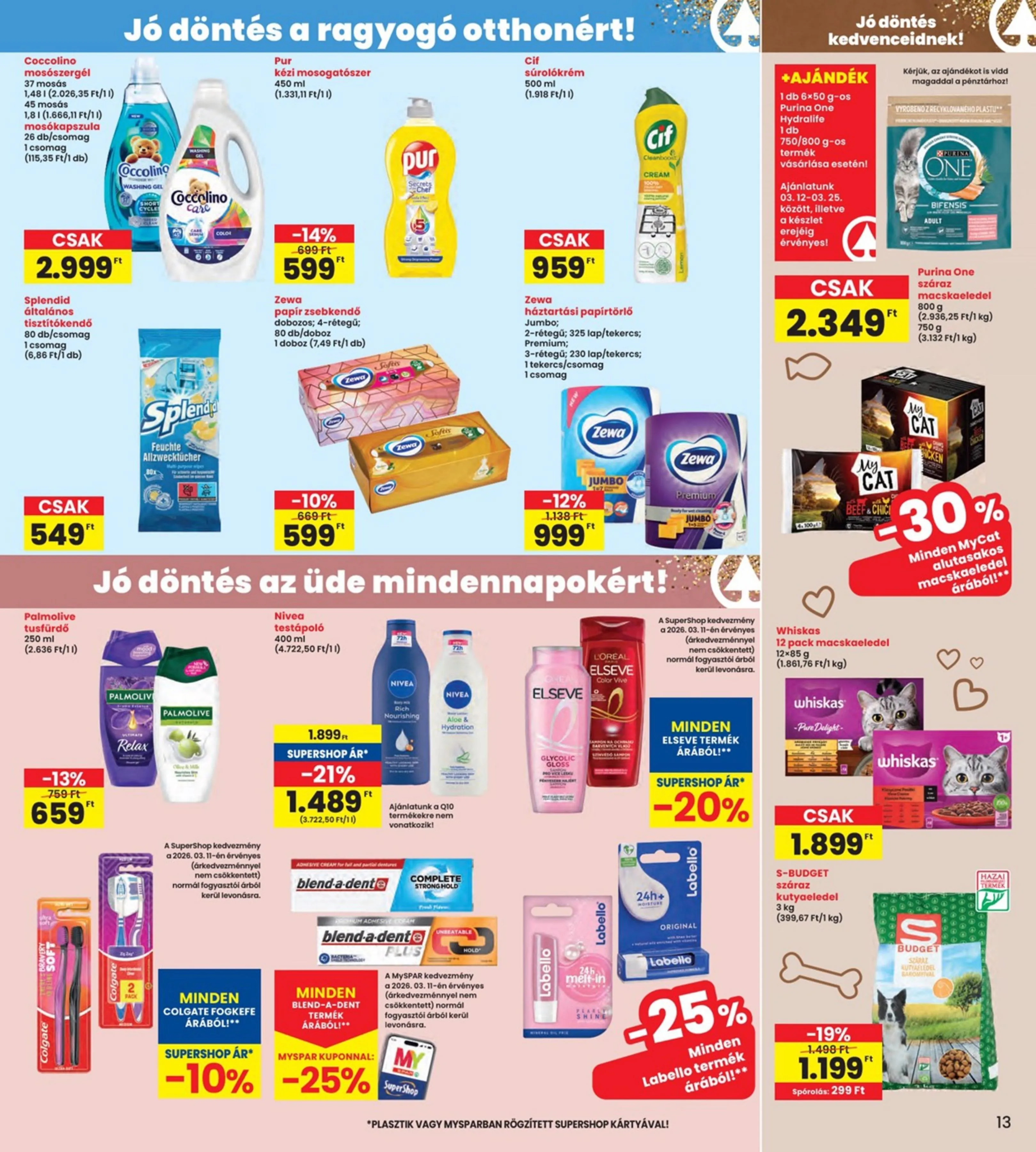 Interspar akciós újság 03.12–03.18 – 13. oldal