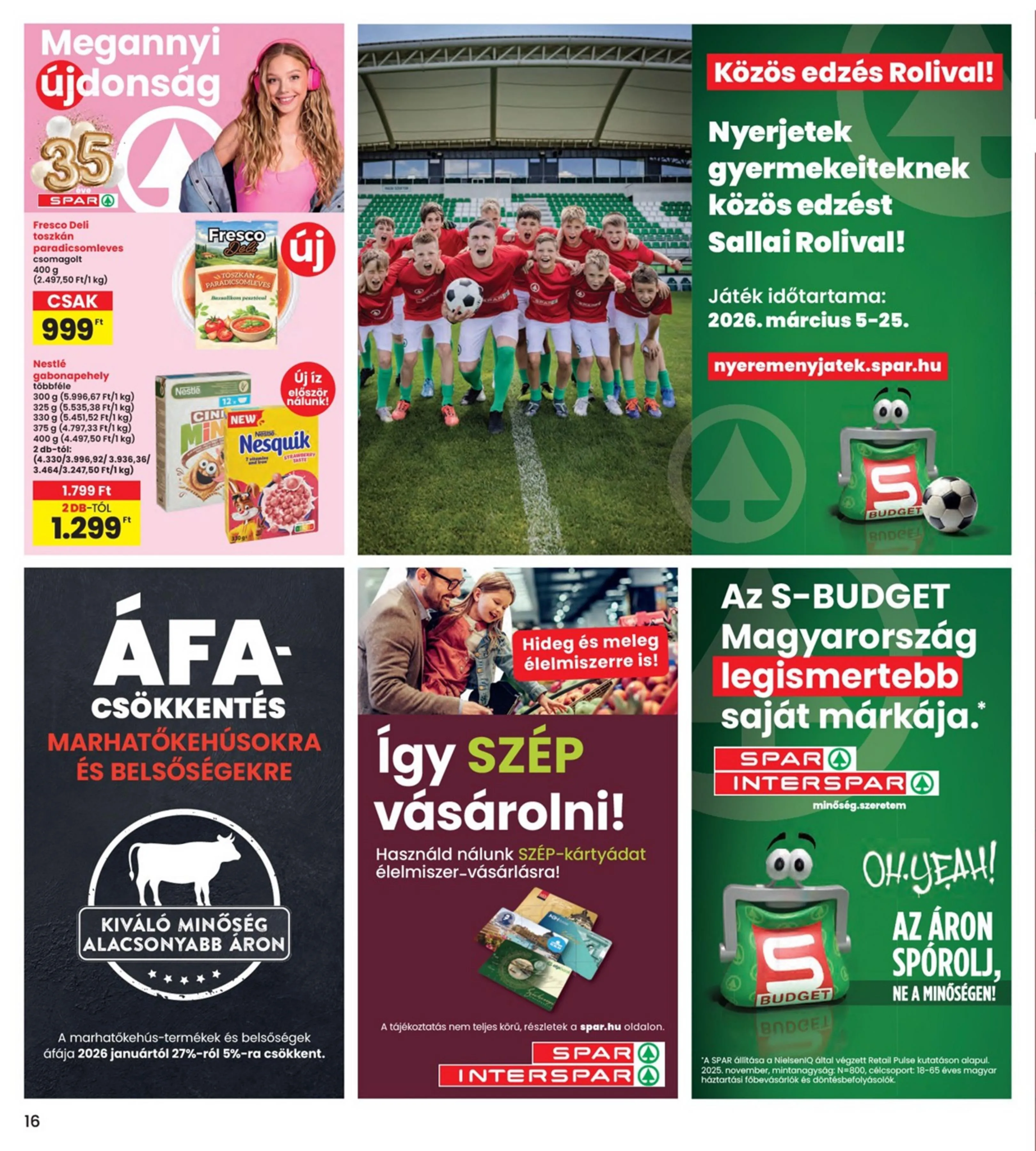 Interspar akciós újság 03.12–03.18 – 16. oldal