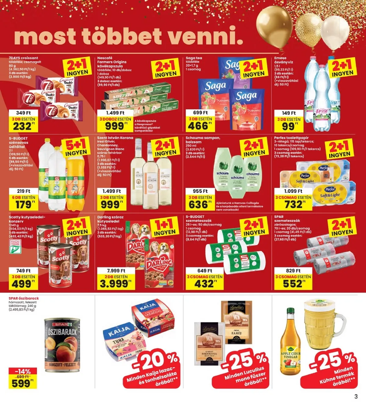 Interspar akciós újság 03.12–03.18 – 3. oldal
