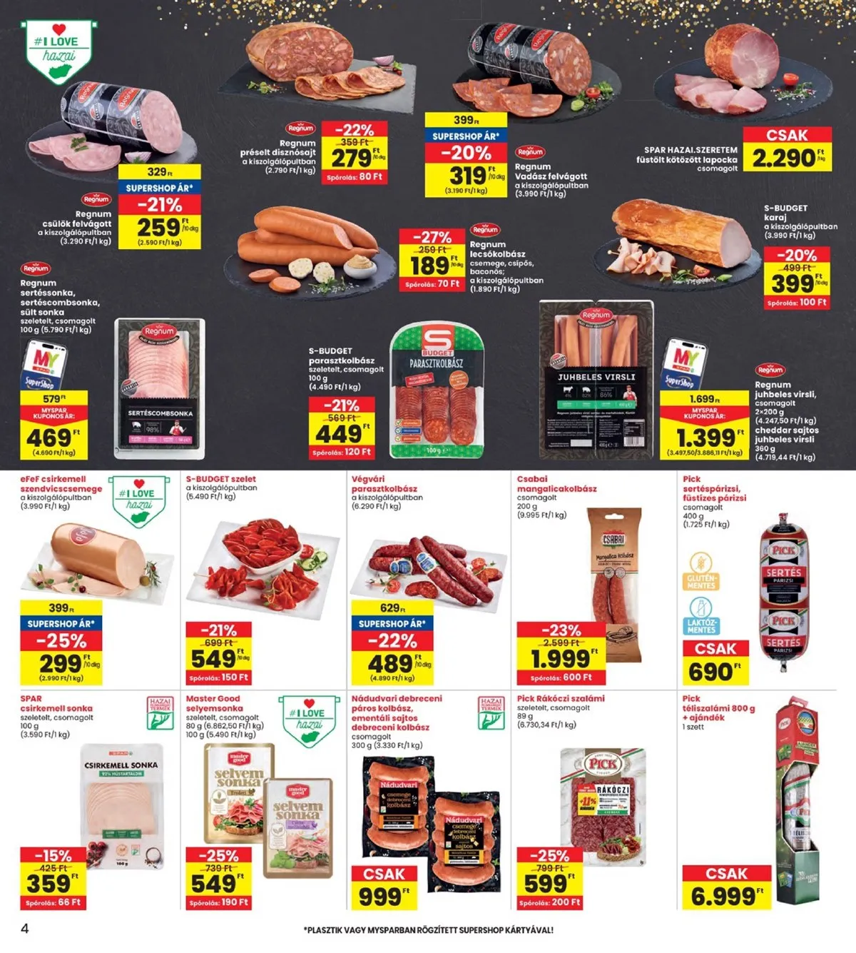 Interspar akciós újság 03.12–03.18 – 4. oldal