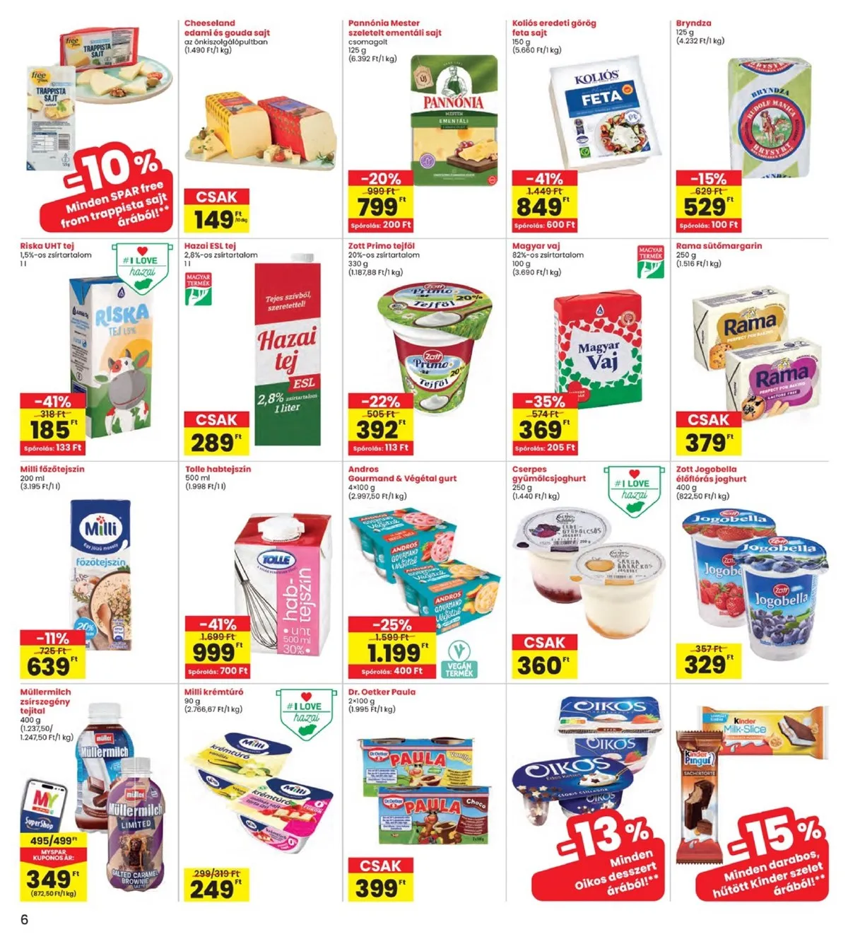Interspar akciós újság 03.12–03.18 – 6. oldal