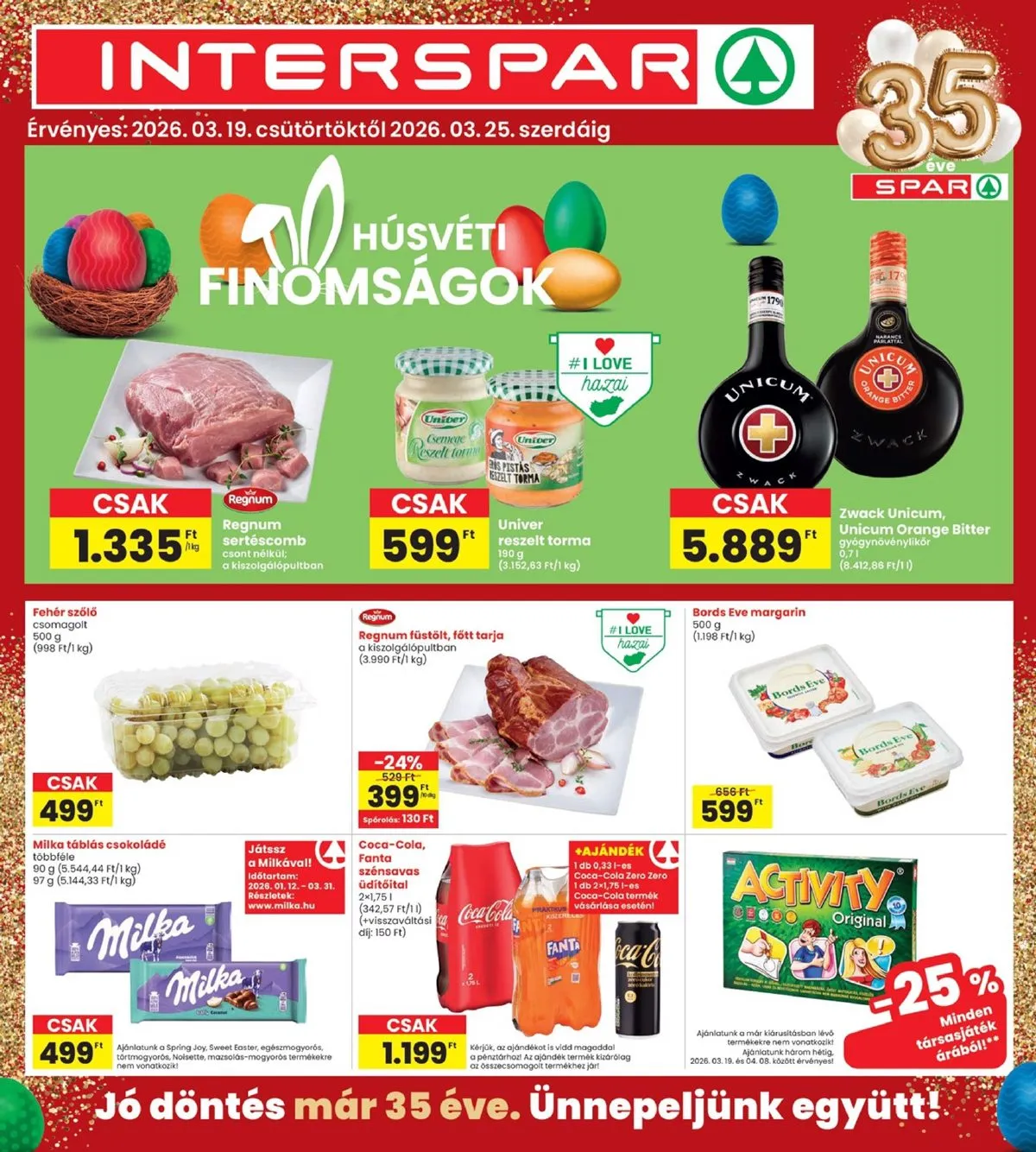Interspar akciós újság 03.19–03.25