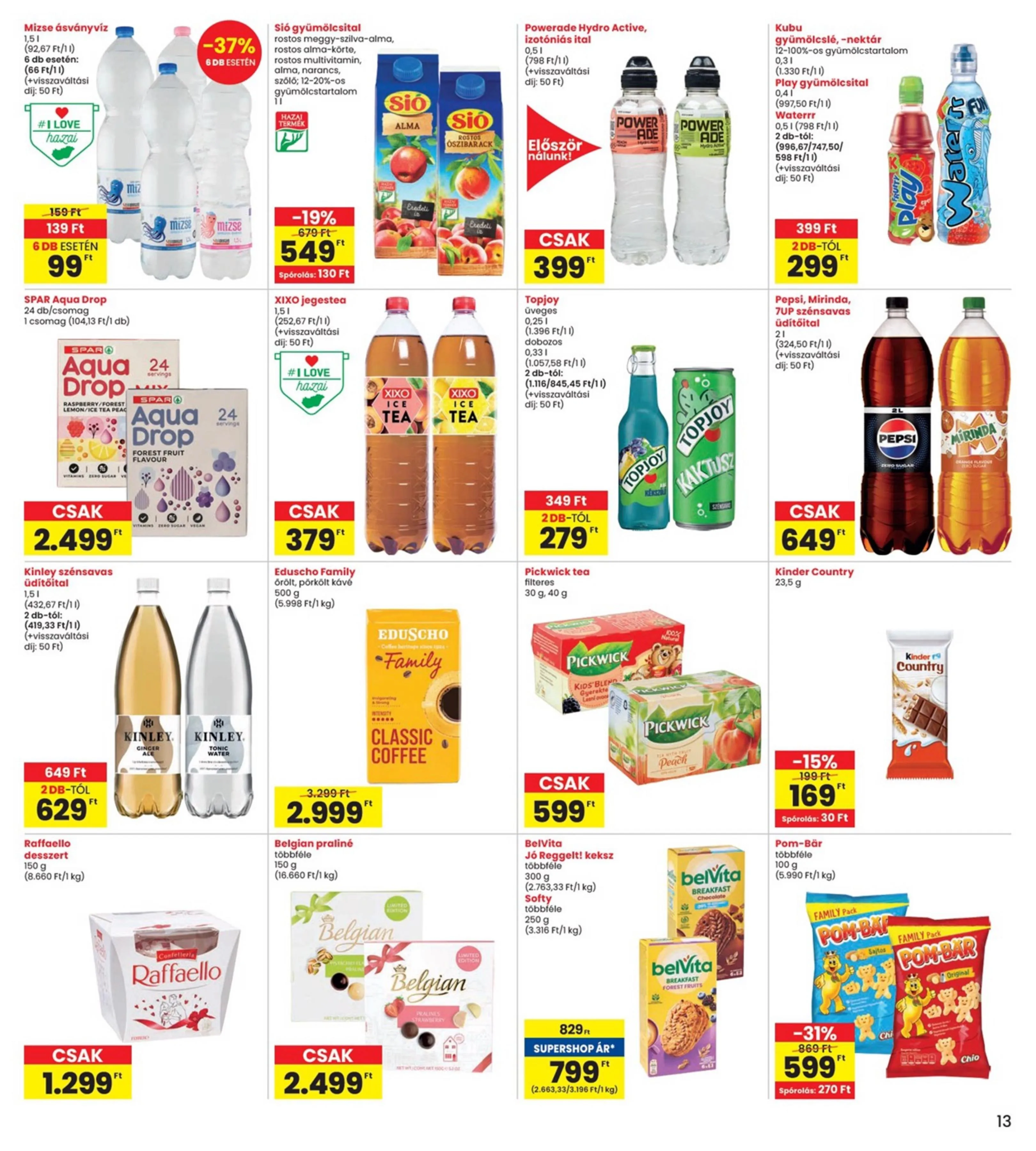Interspar akciós újság 03.19–03.25 – 13. oldal