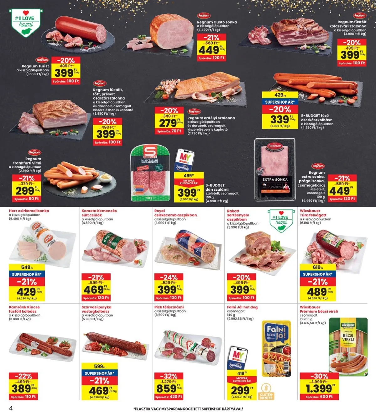 Interspar akciós újság 03.19–03.25 – 4. oldal