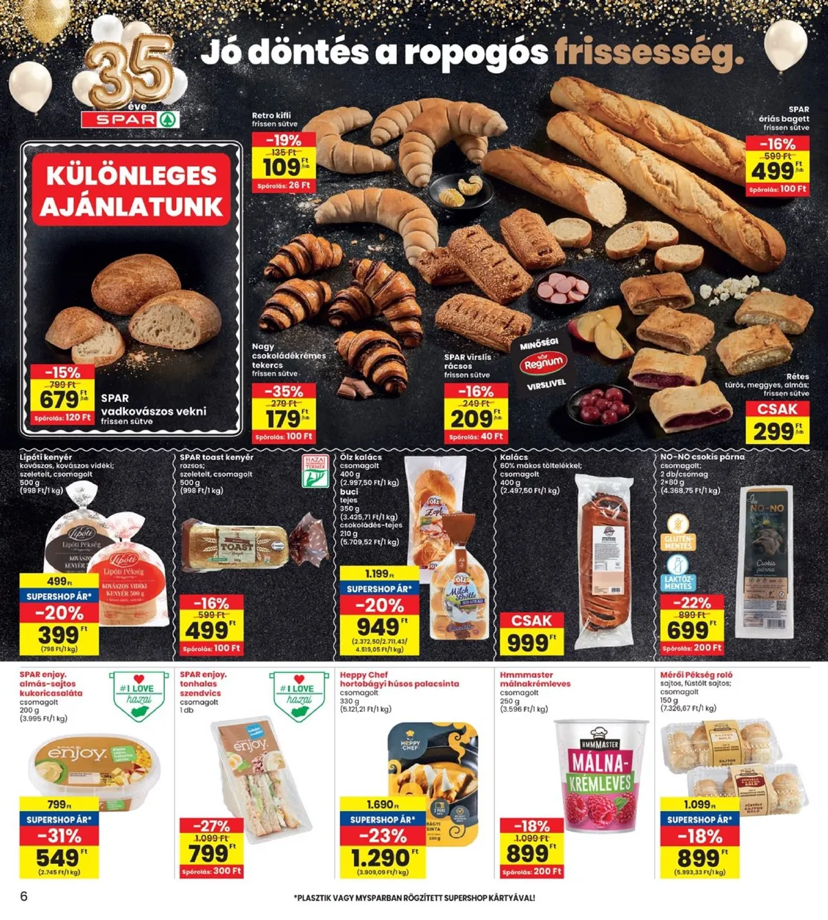 Interspar akciós újság 03.19–03.25 – 6. oldal