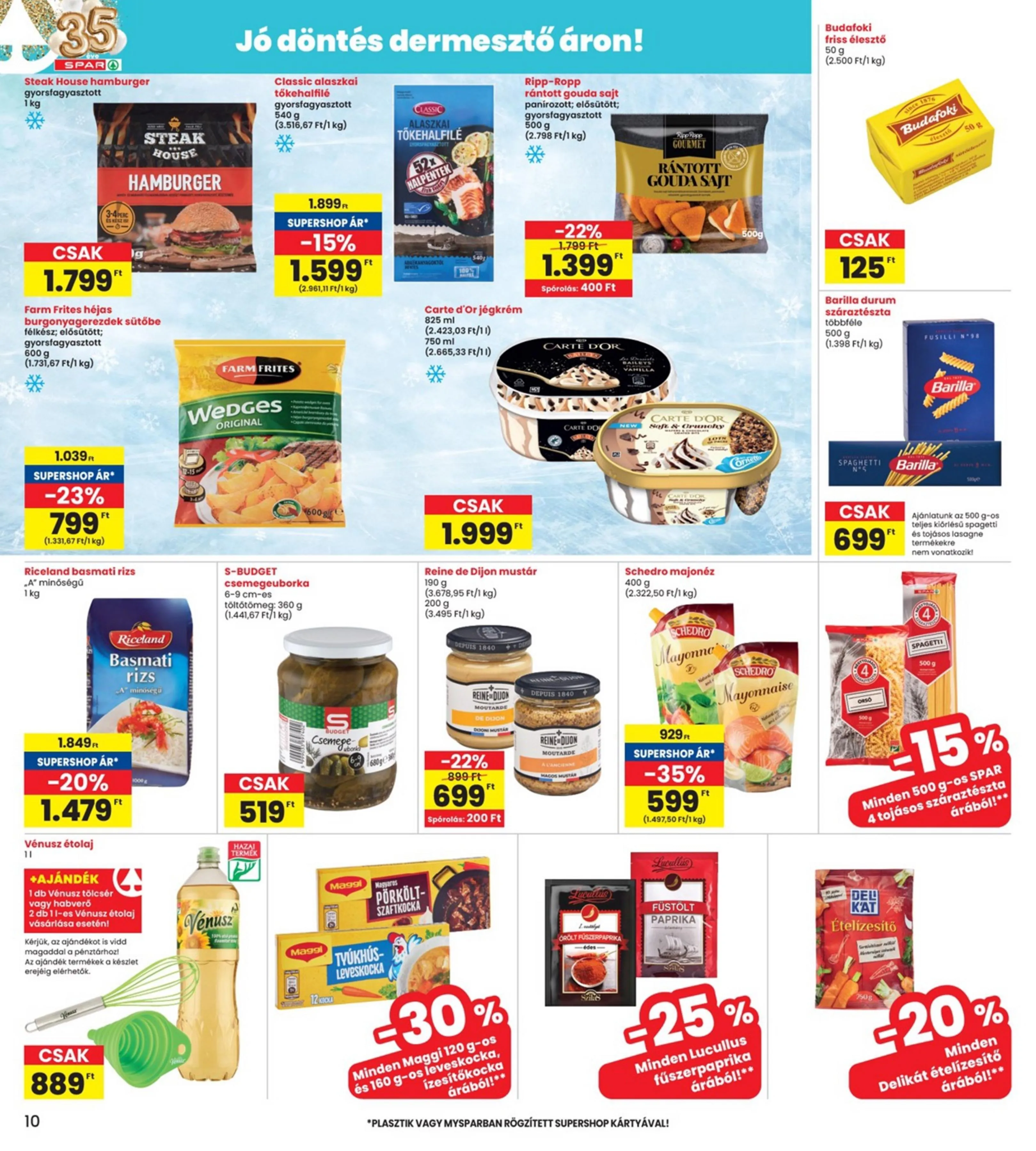 Interspar akciós újság 03.26–04.08 – 10. oldal