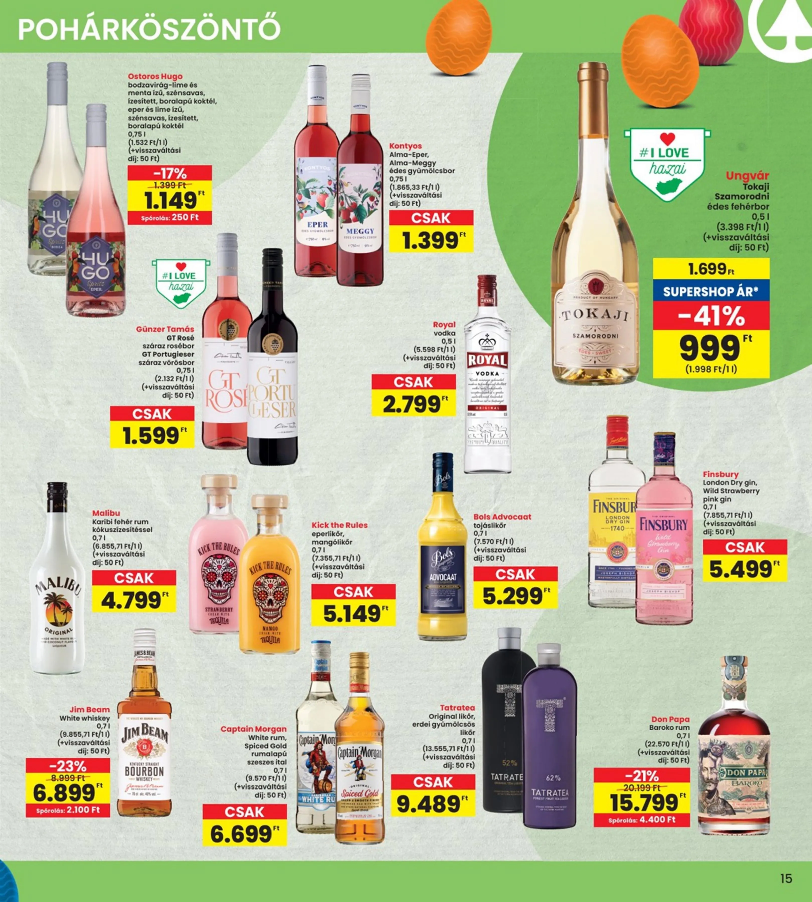 Interspar akciós újság 03.26–04.08 – 15. oldal
