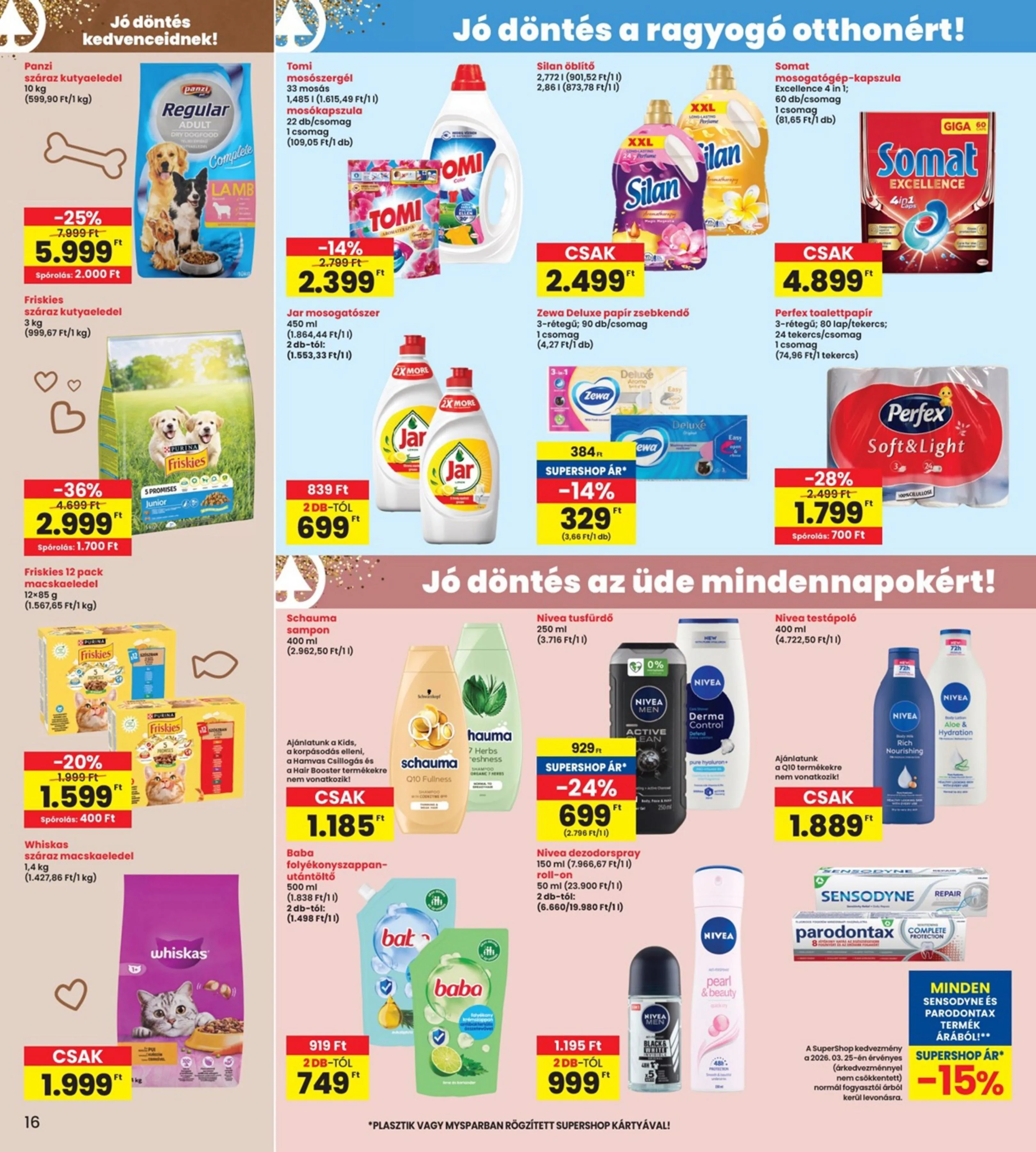 Interspar akciós újság 03.26–04.08 – 16. oldal