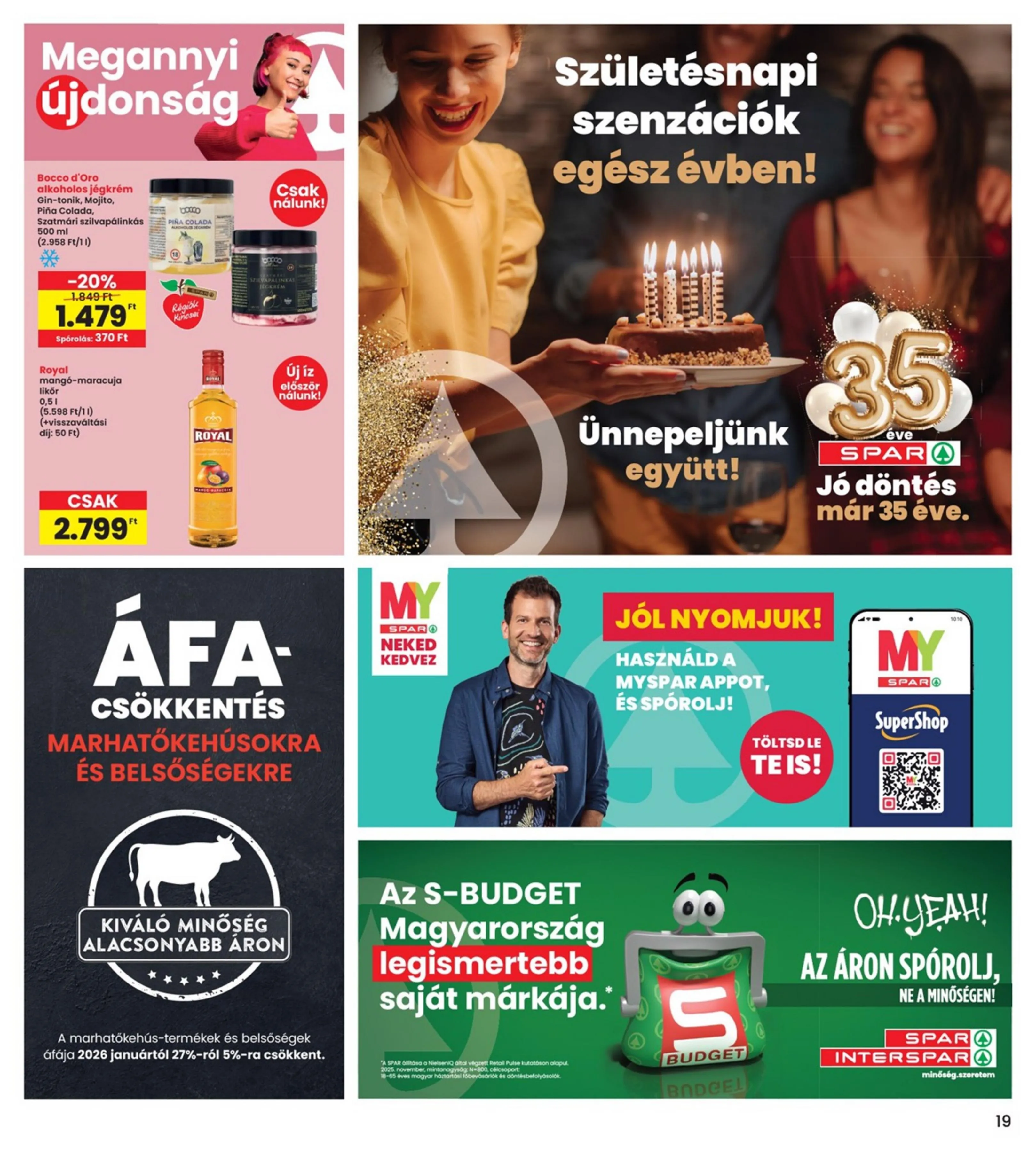Interspar akciós újság 03.26–04.08 – 19. oldal
