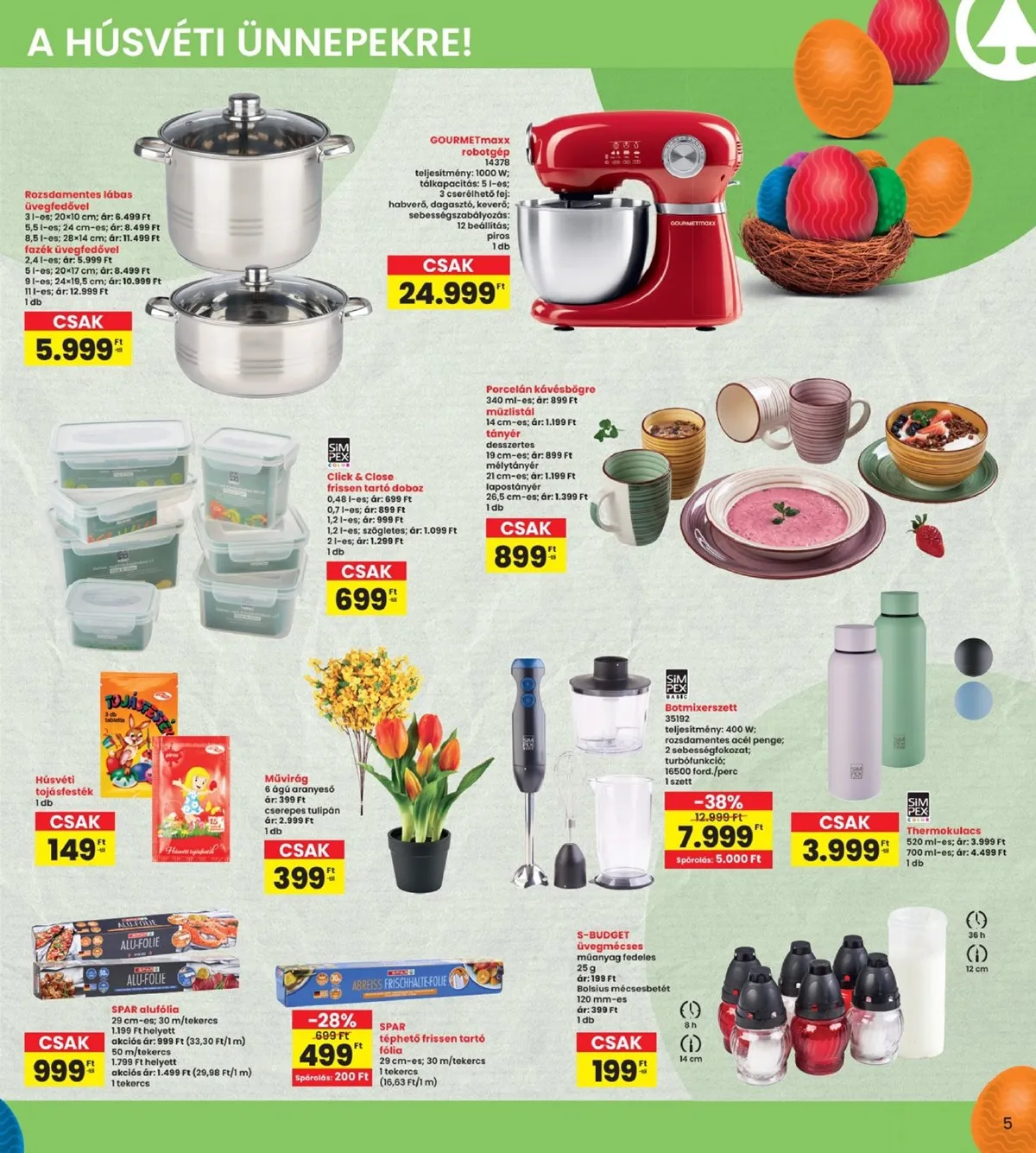 Interspar akciós újság 03.26–04.08 – 5. oldal