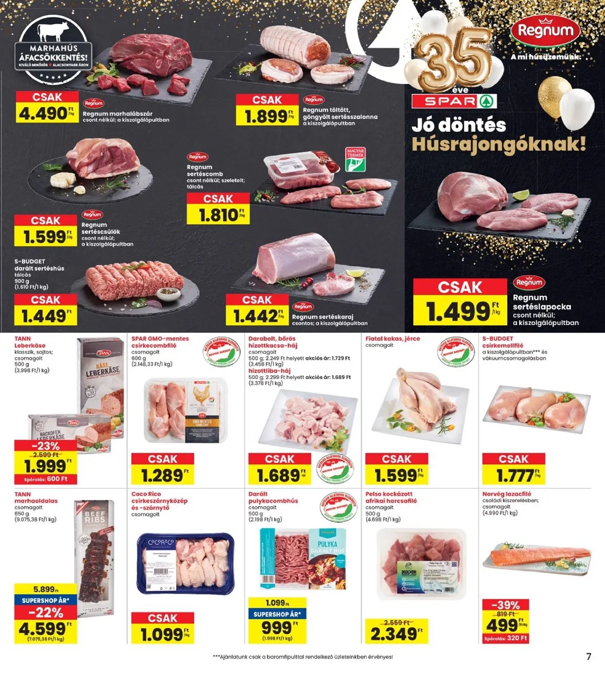Interspar akciós újság 03.26–04.08 – 7. oldal