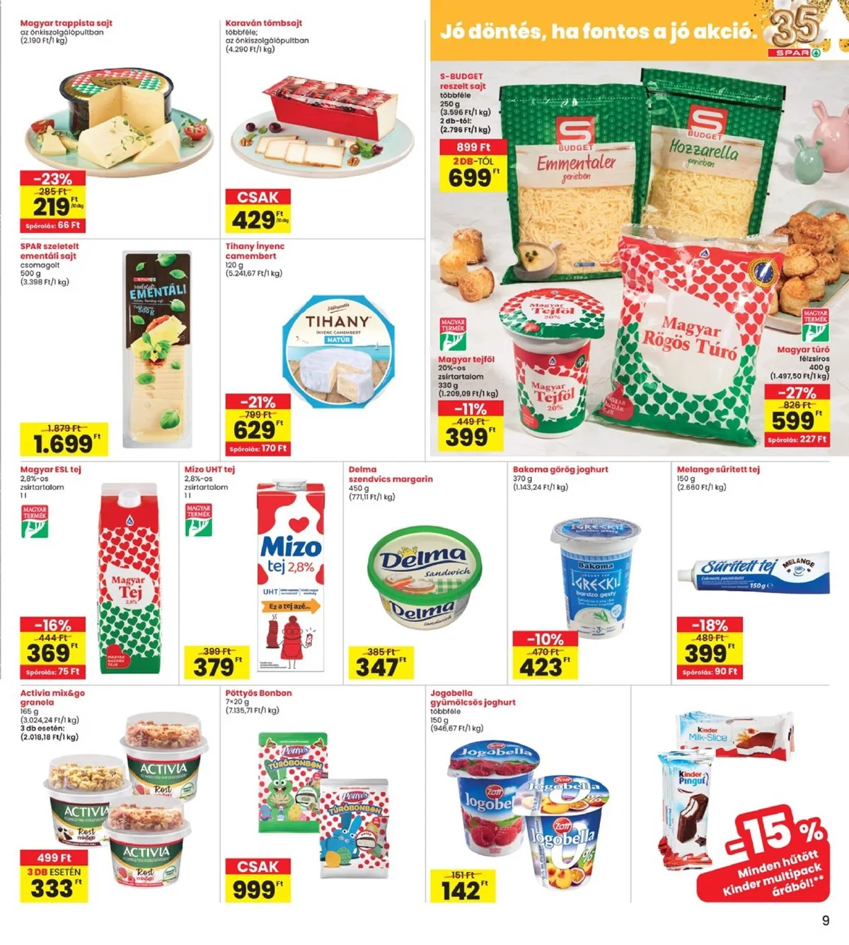 Interspar akciós újság 03.26–04.08 – 9. oldal