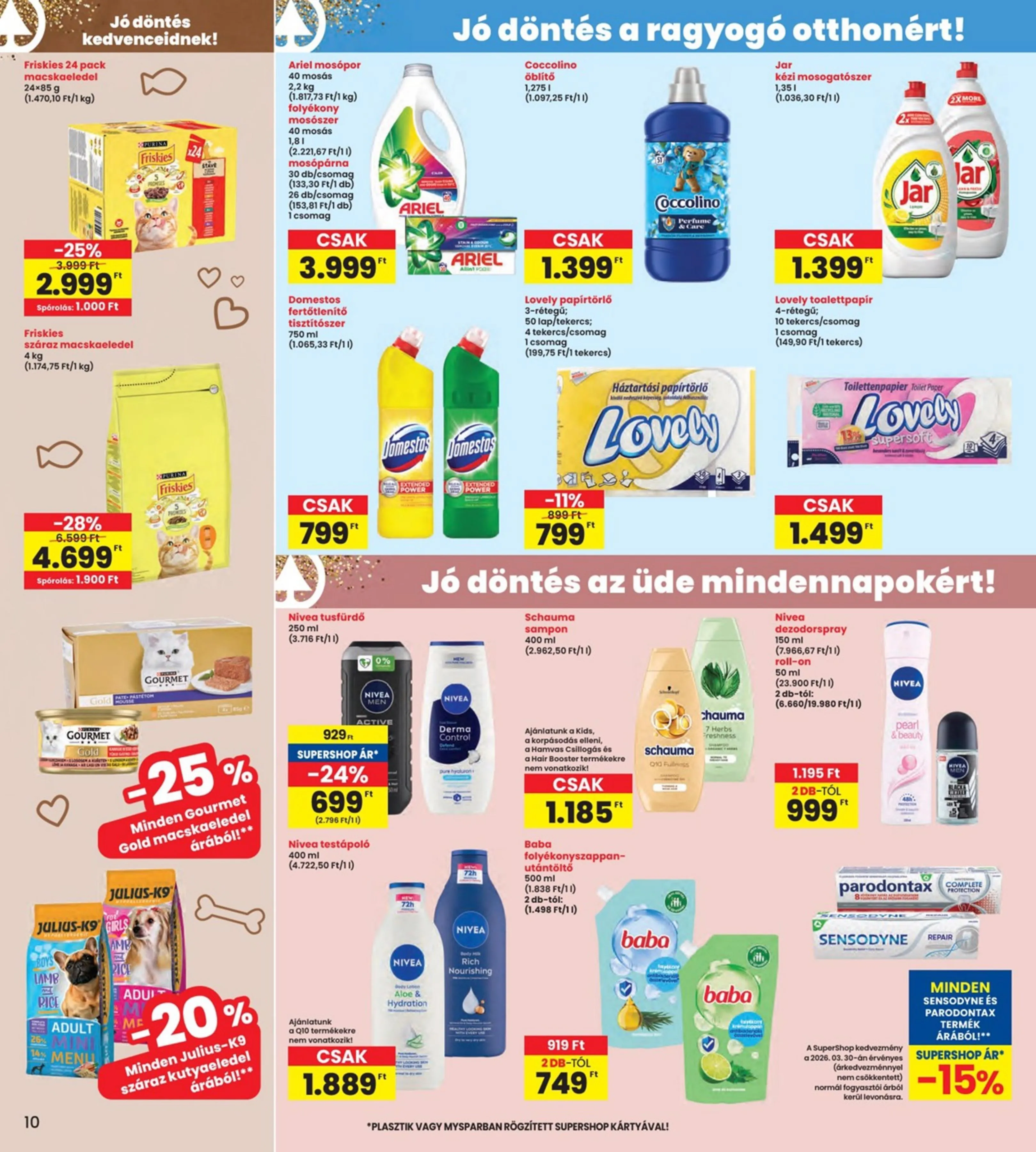 Interspar akciós újság 03.31–04.08 – 10. oldal