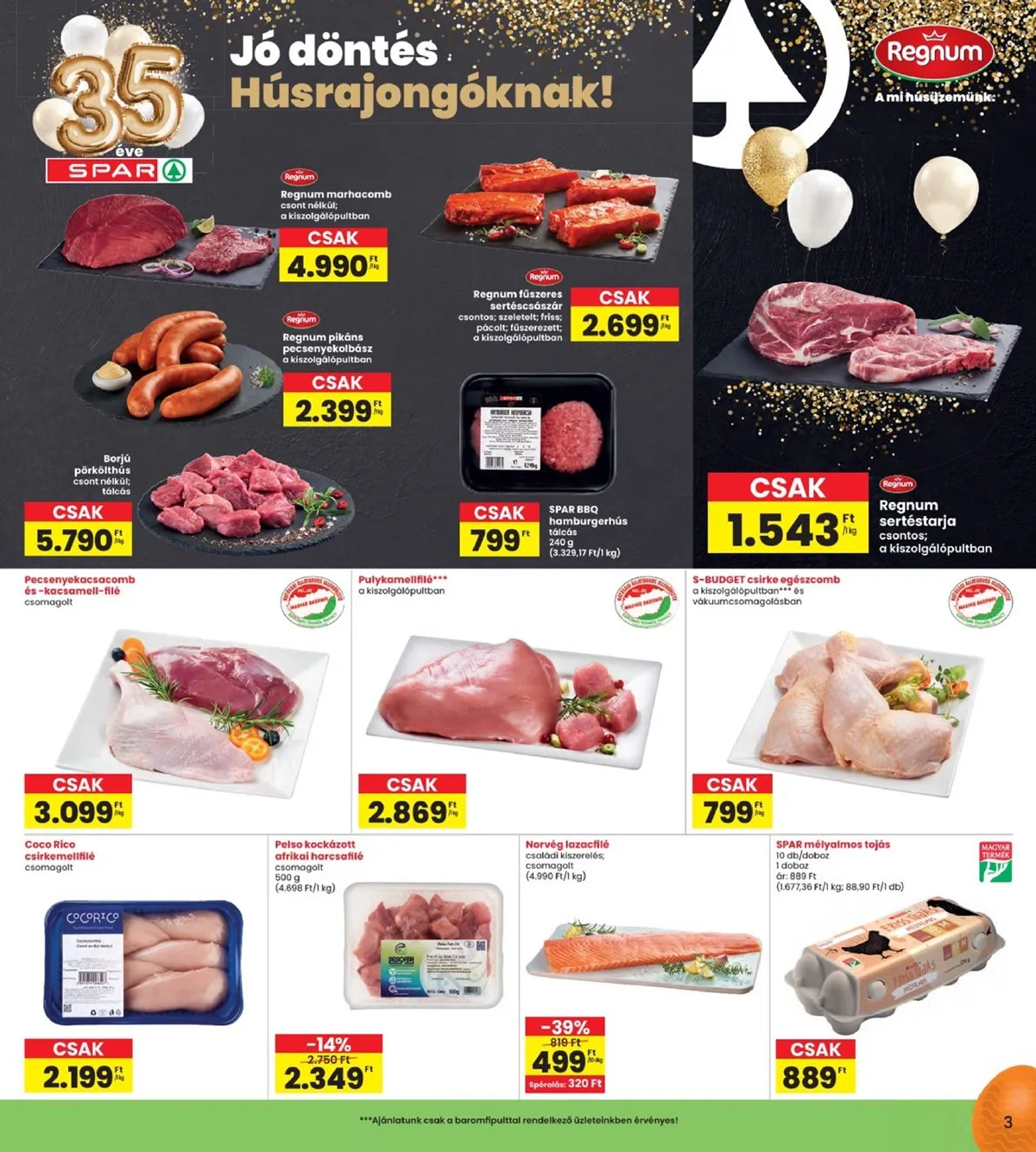 Interspar akciós újság 03.31–04.08 – 3. oldal