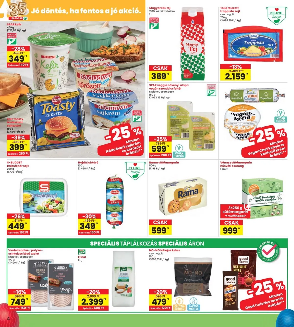 Interspar akciós újság 03.31–04.08 – 4. oldal