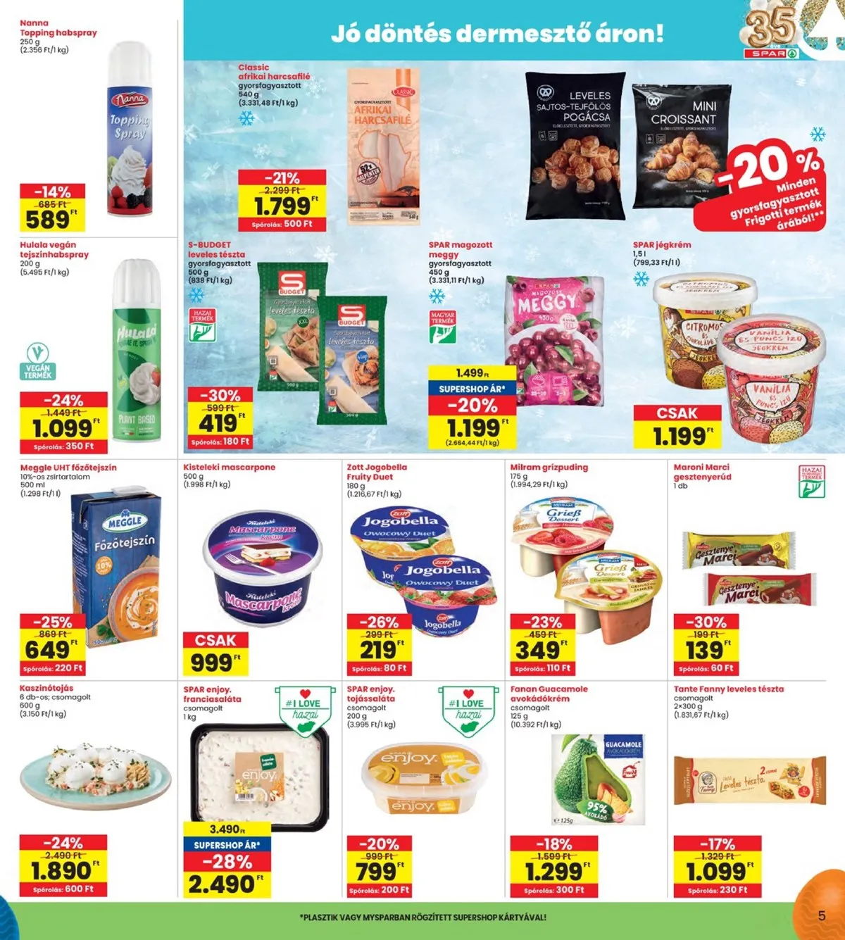 Interspar akciós újság 03.31–04.08 – 5. oldal