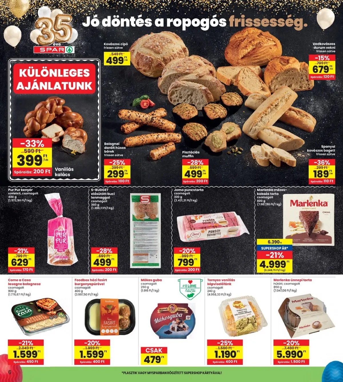 Interspar akciós újság 03.31–04.08 – 6. oldal