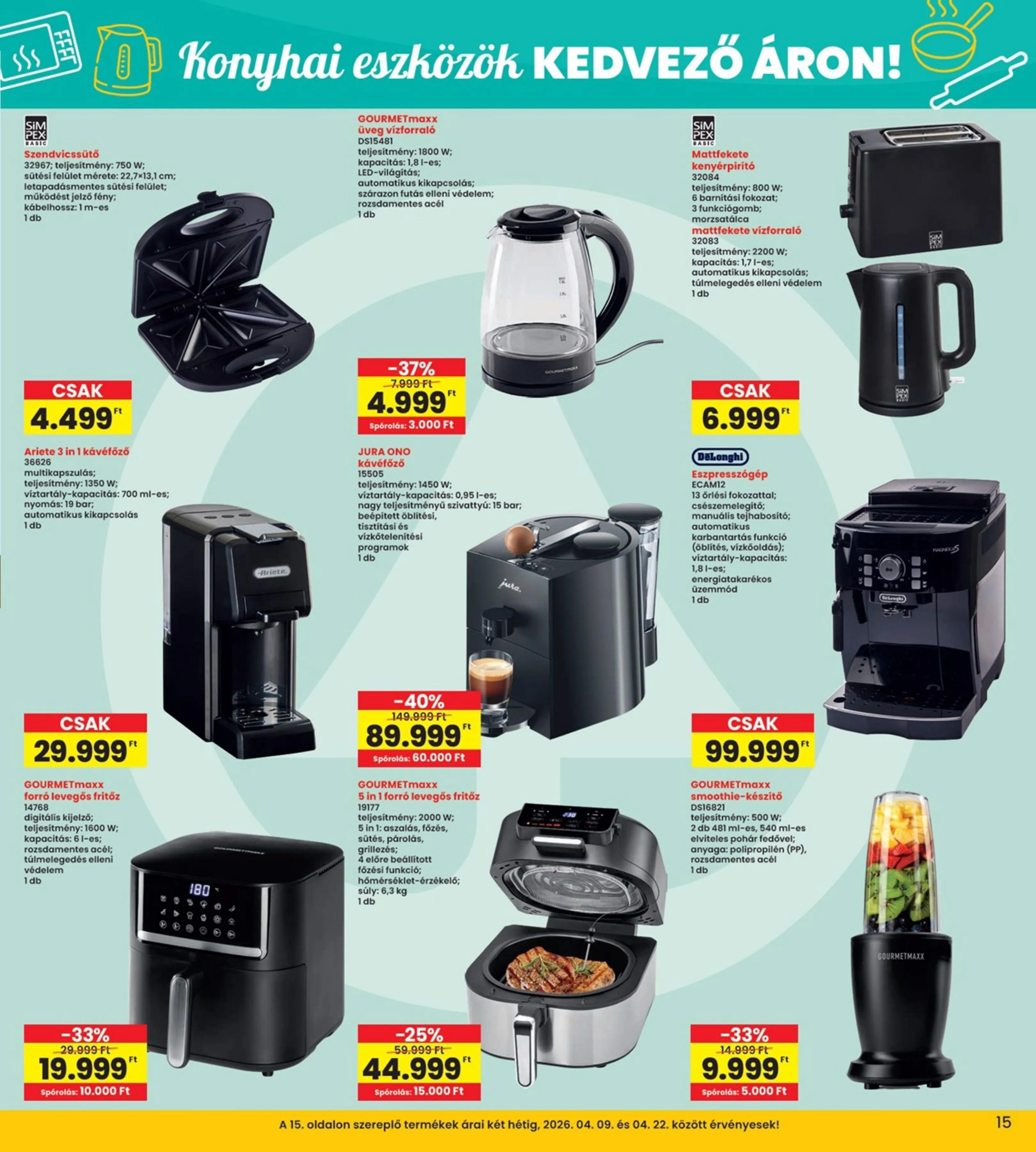 Interspar akciós újság 04.09–04.15 – 15. oldal