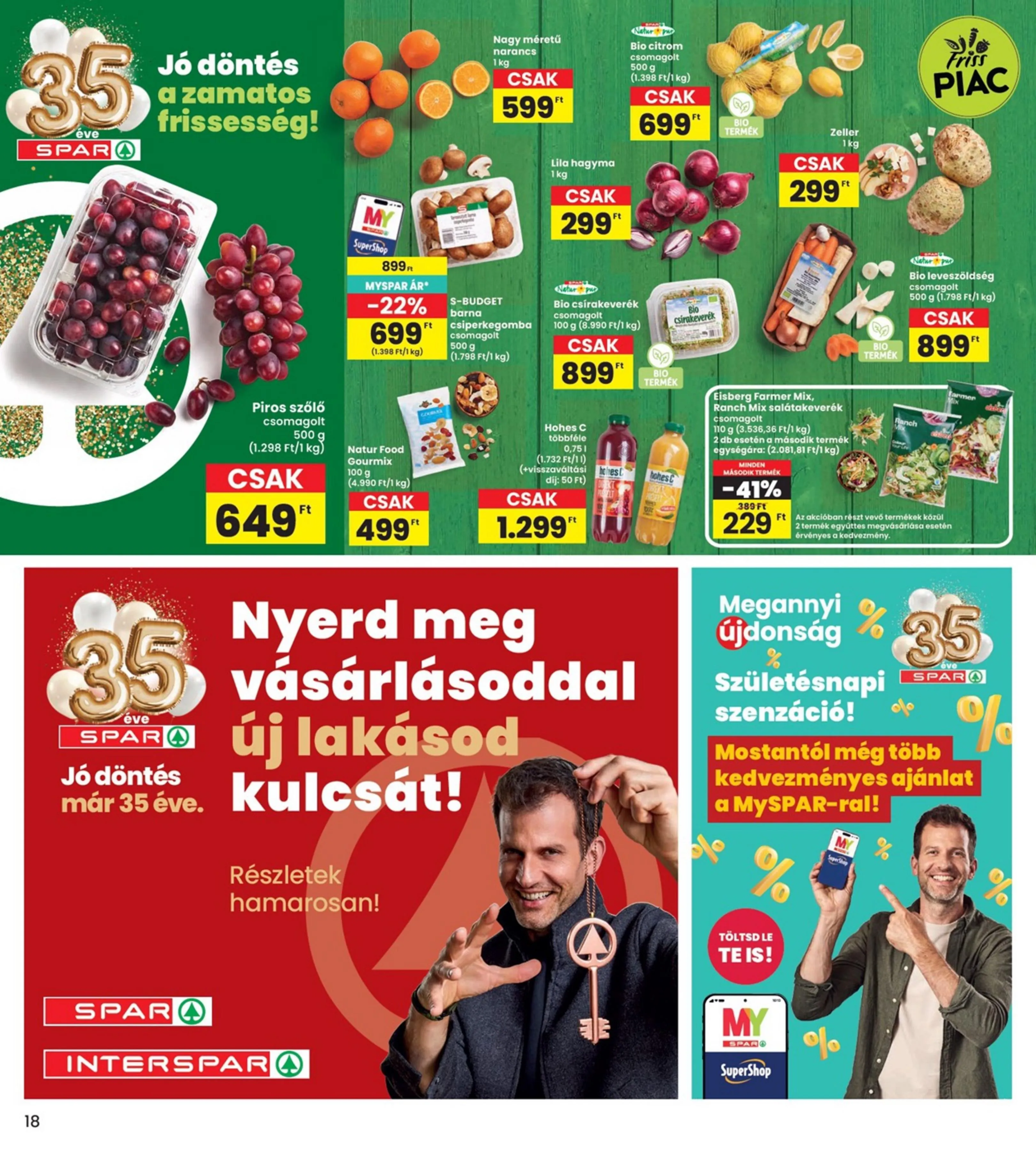 Interspar akciós újság 04.09–04.15 – 18. oldal
