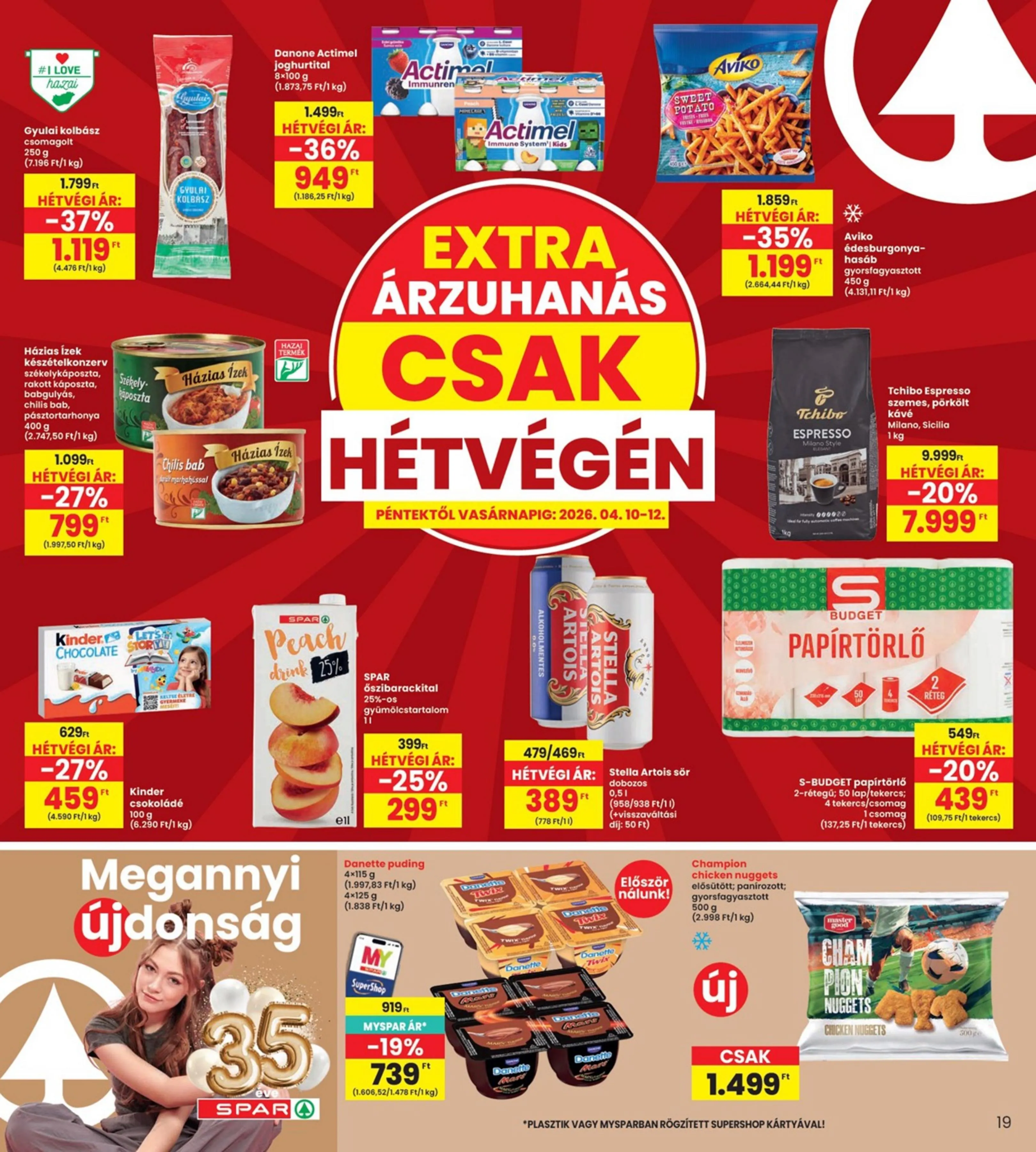 Interspar akciós újság 04.09–04.15 – 19. oldal