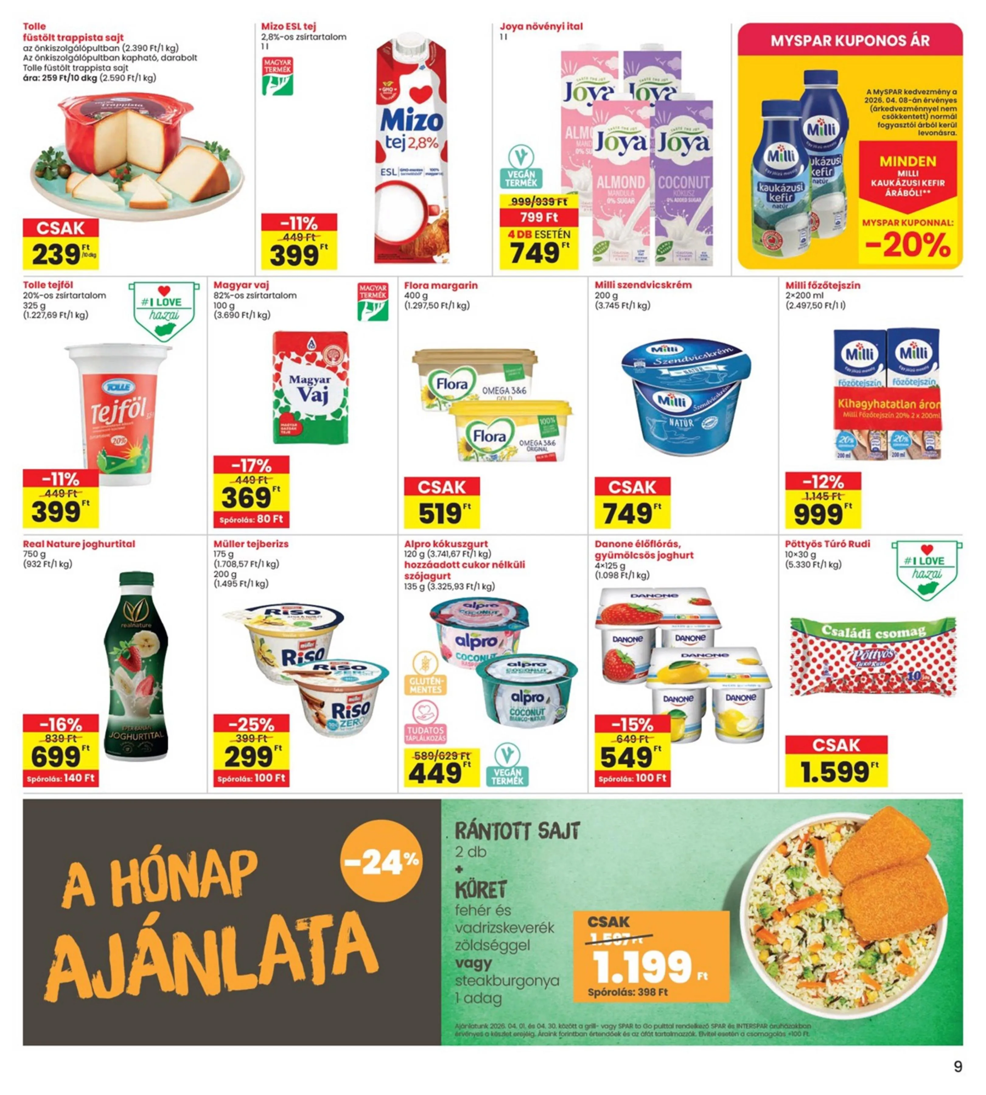 Interspar akciós újság 04.09–04.15 – 9. oldal