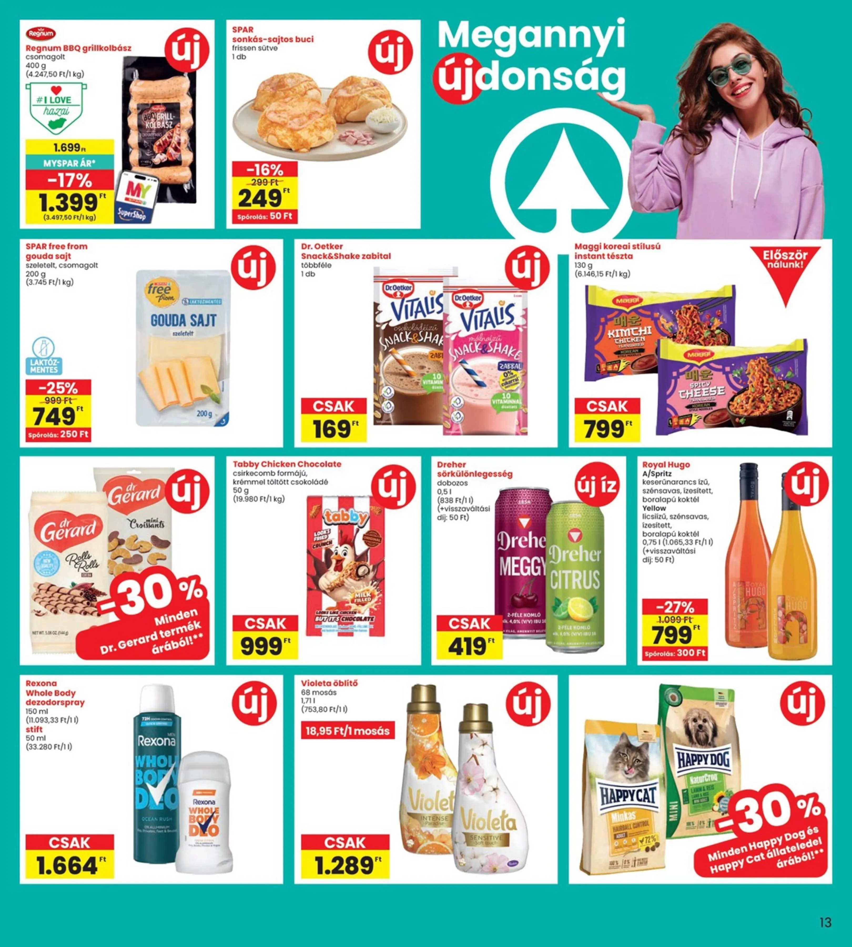 Interspar akciós újság 04.16–04.22 – 13. oldal