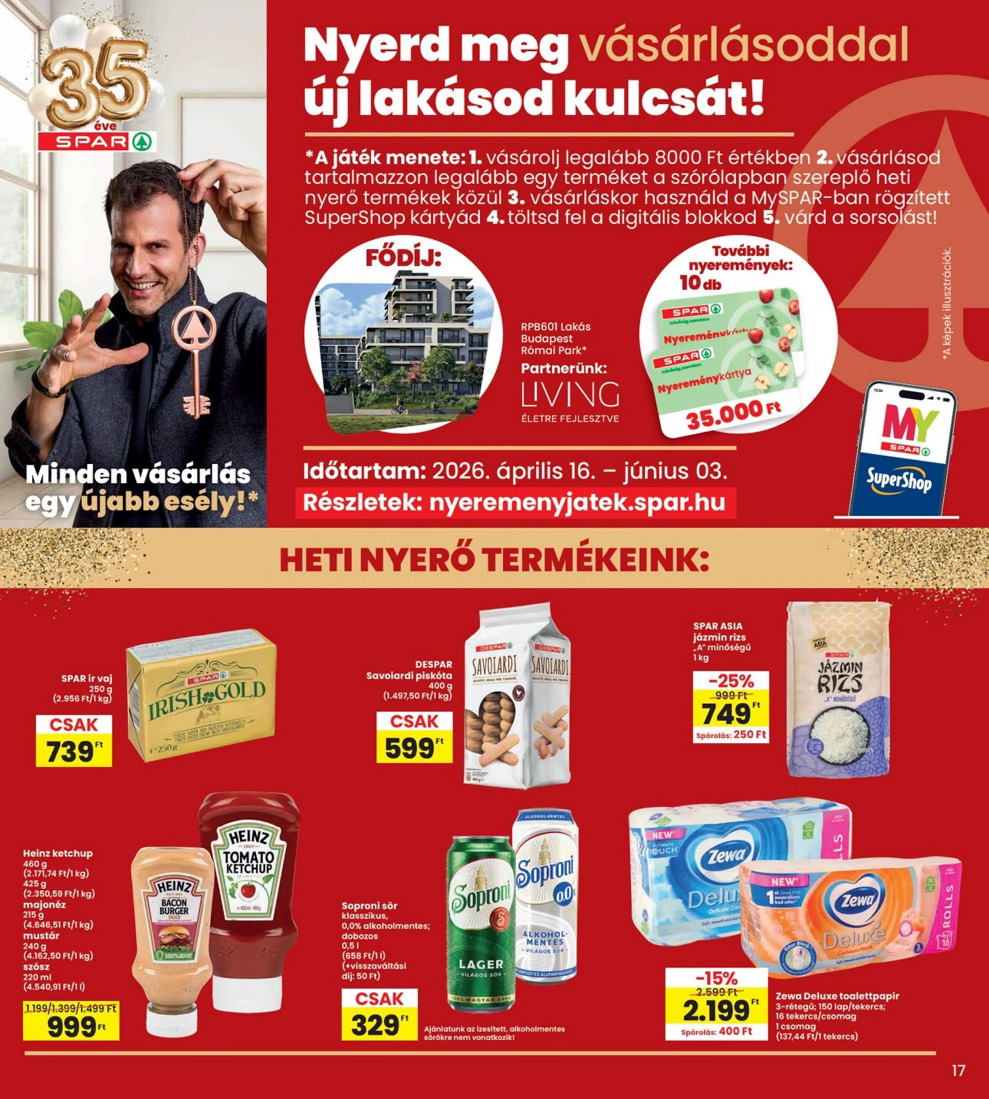 Interspar akciós újság 04.16–04.22 – 17. oldal