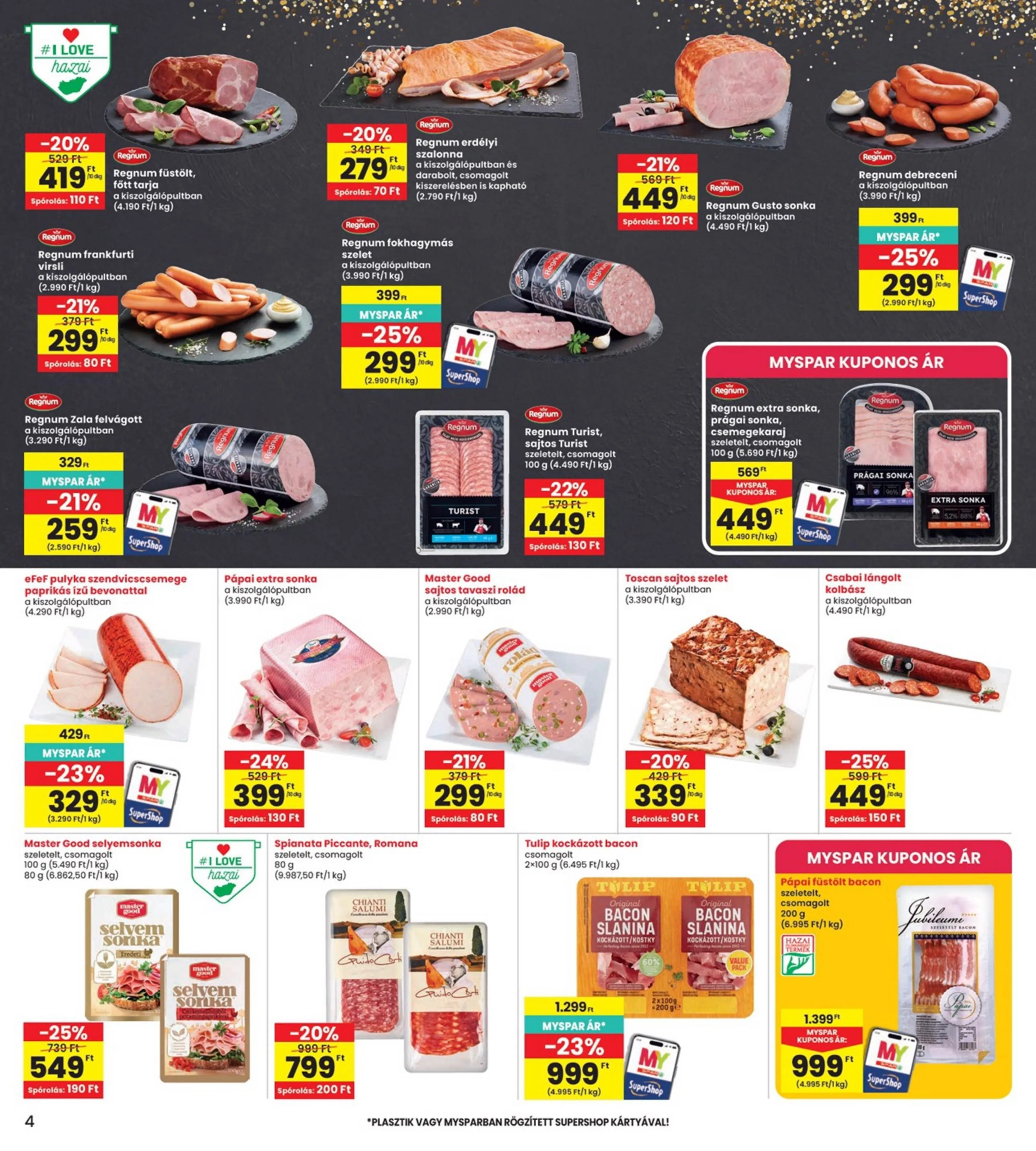 Interspar akciós újság 04.16–04.22 – 4. oldal