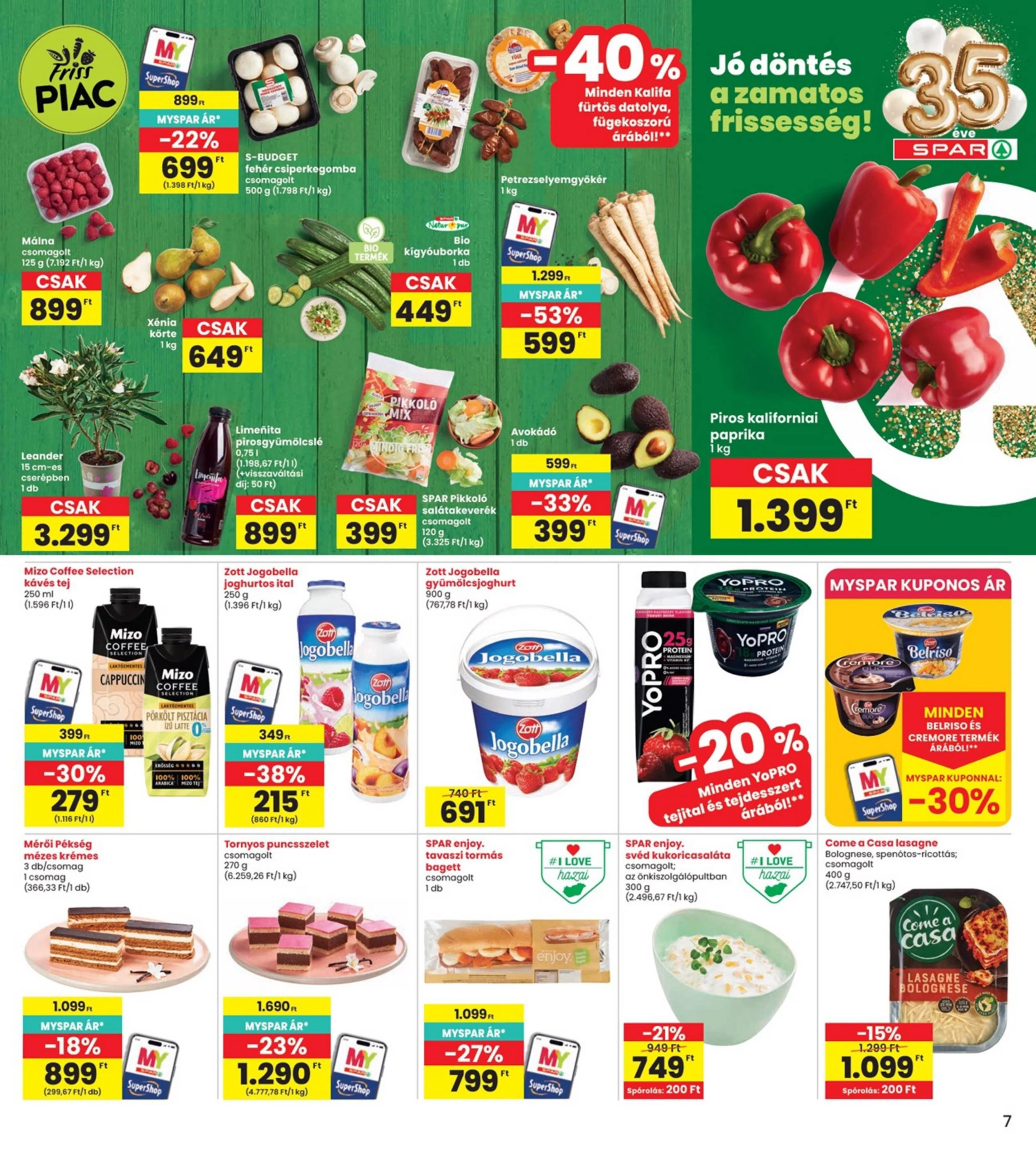 Interspar akciós újság 04.16–04.22 – 7. oldal